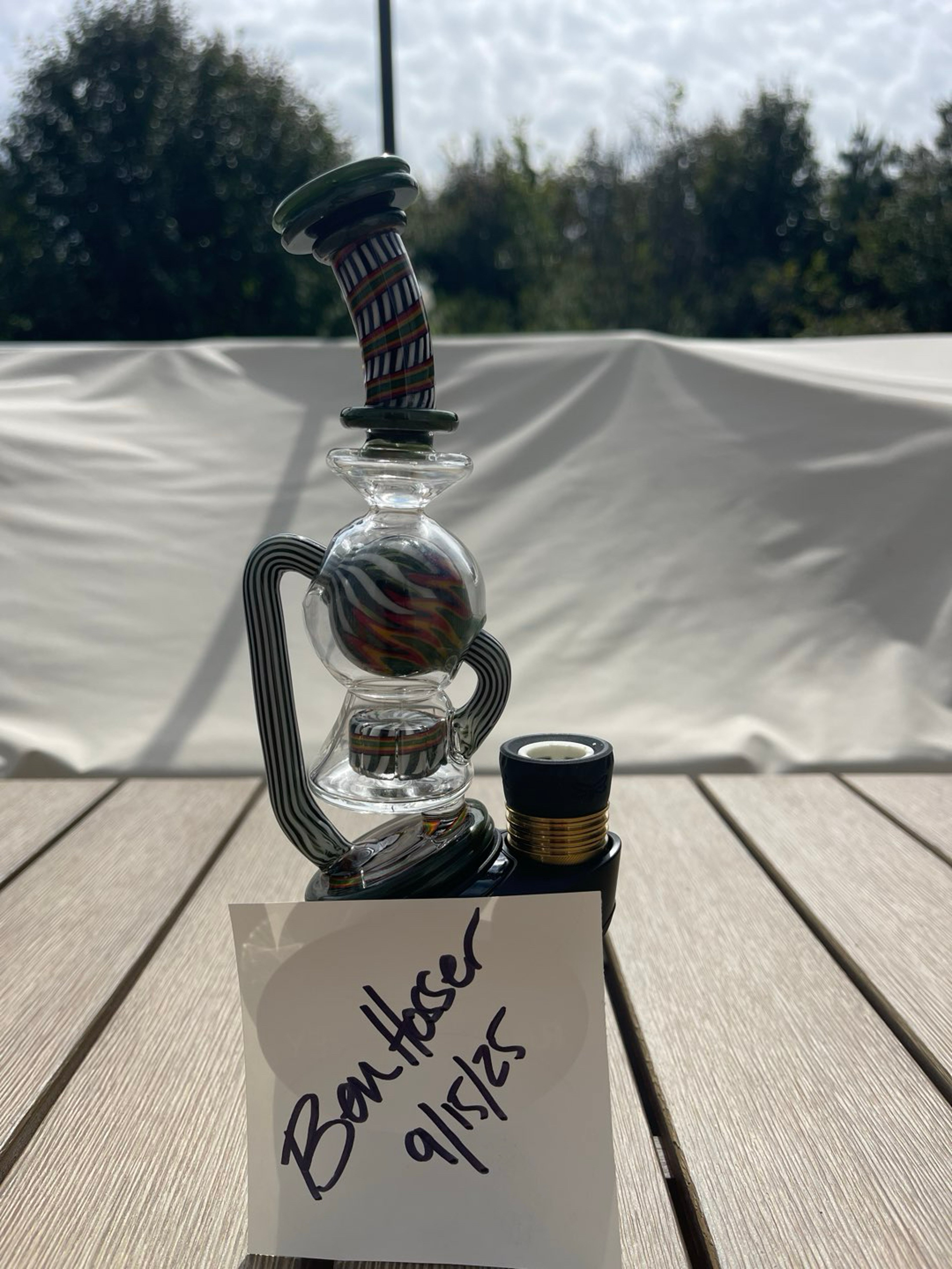 Slate glass puffco top image 0
