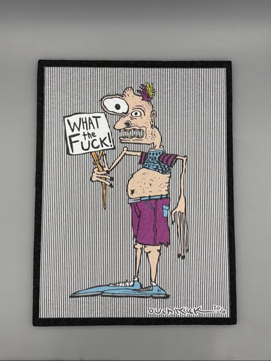 Preview pic of Ouchkick “What the F” MoodMat 2020