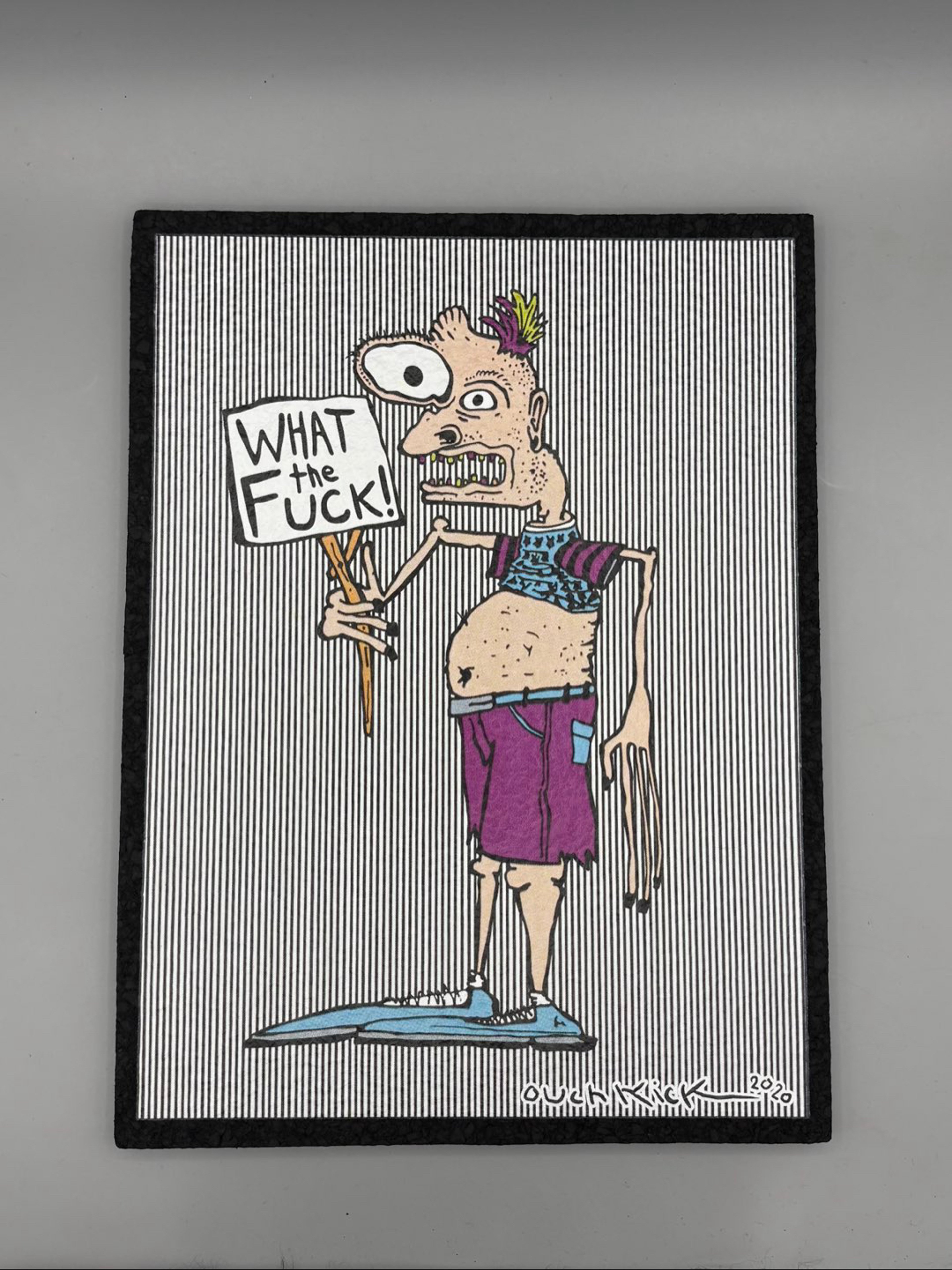 Ouchkick “What the F” MoodMat 2020 image 0
