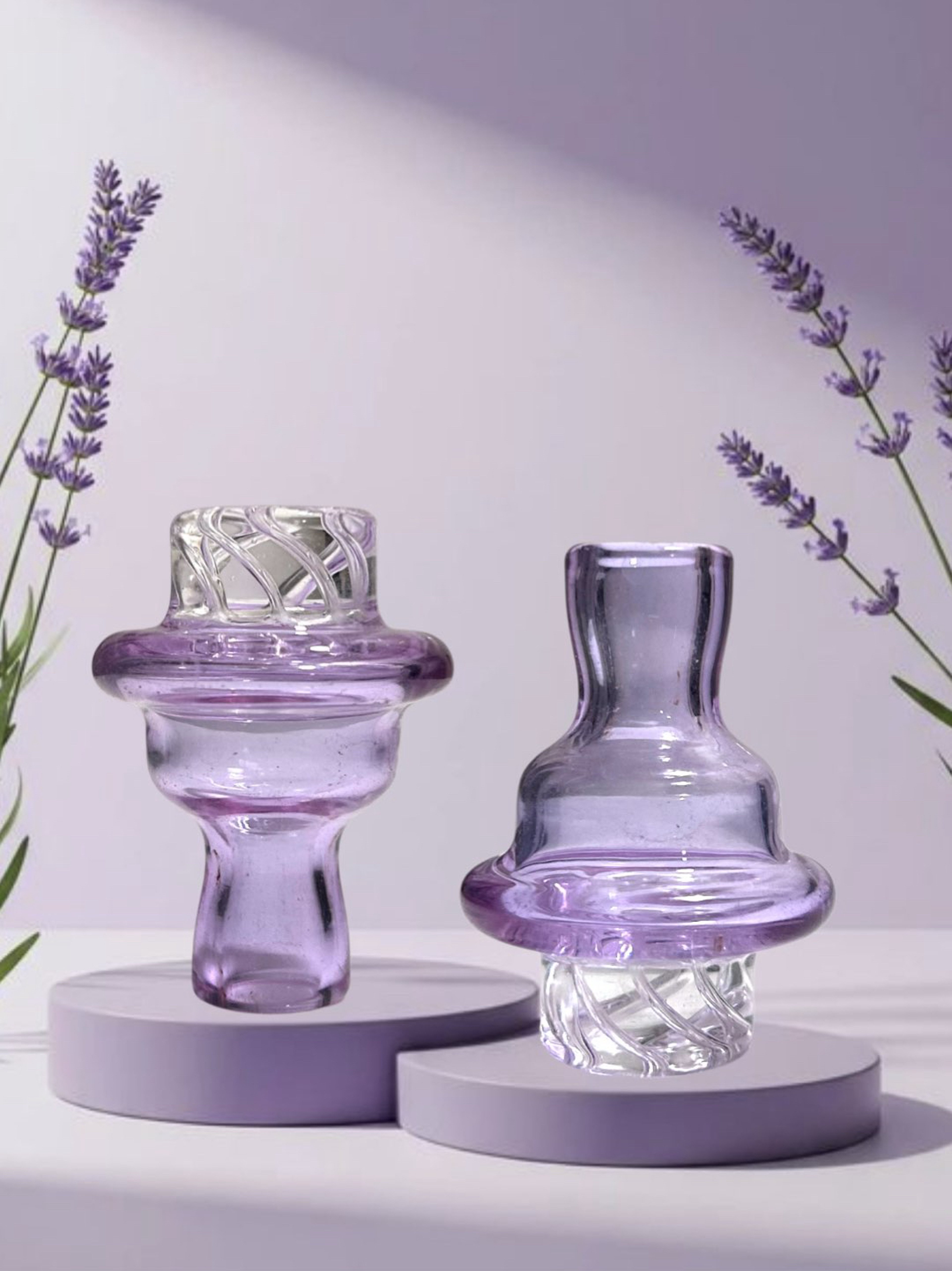 Preview pic of LollipOp QSERIES-10 Purple 💜 Spinner Carb Cap Top Replacement