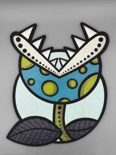 Preview pic of Blue Piranha Plant MoodMat