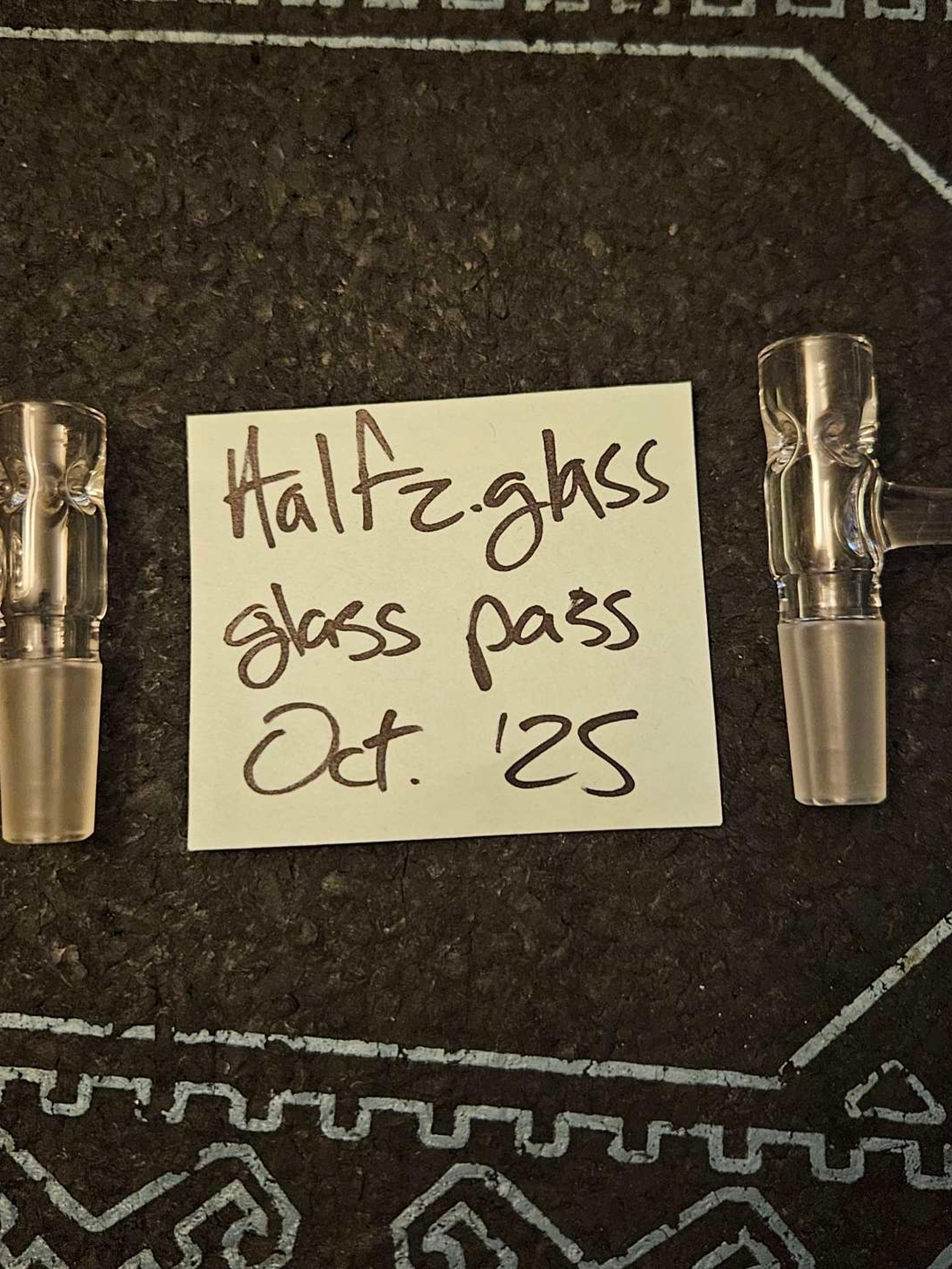 Toro glass 14mm pinch slides image 0