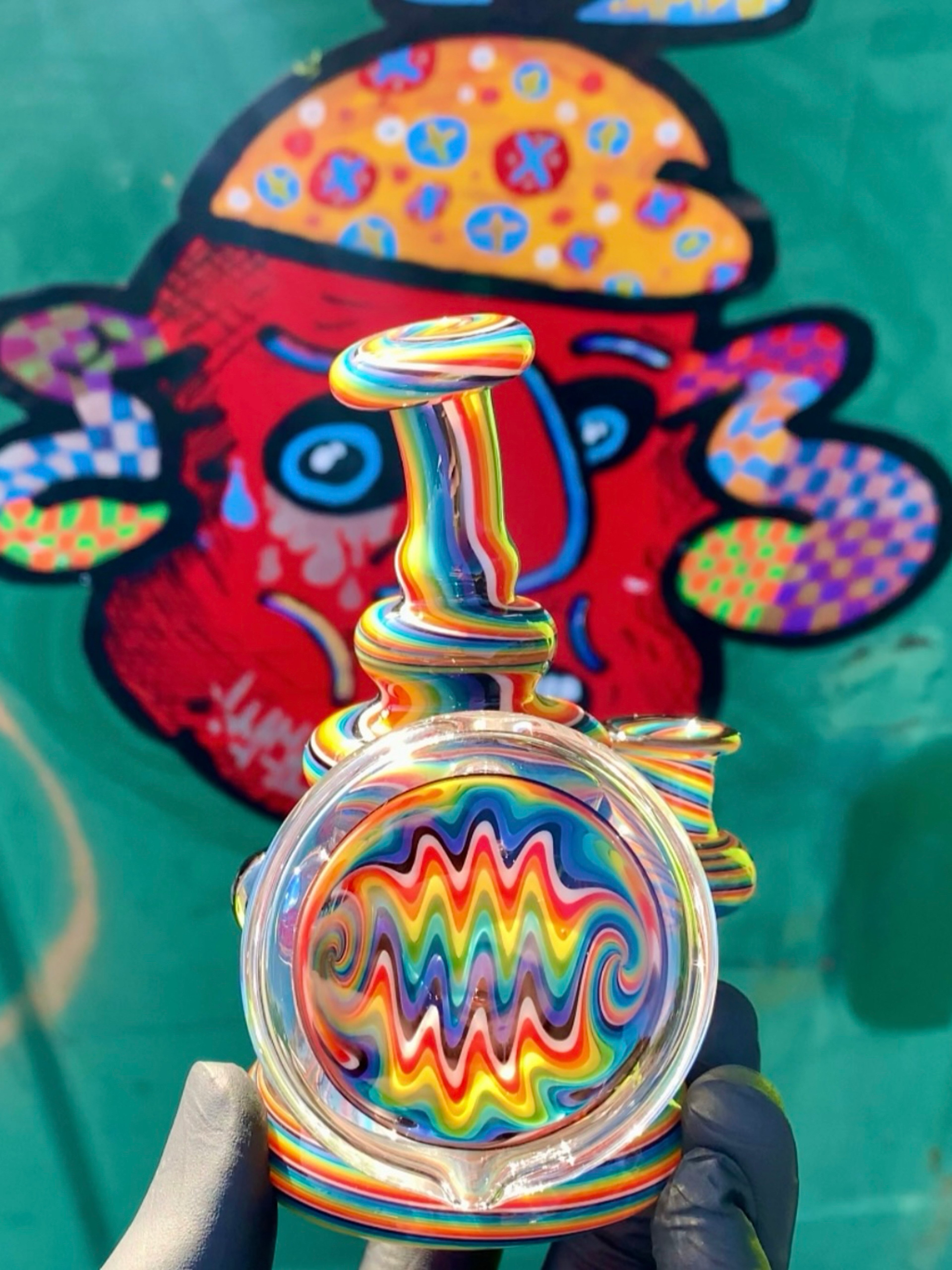 Cristobreaksglass Rainbow Trifecta image 0