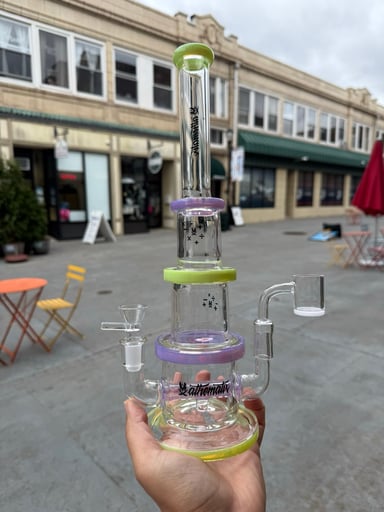 Preview pic of Mathematix 12.5” Dual Rig with inline perc