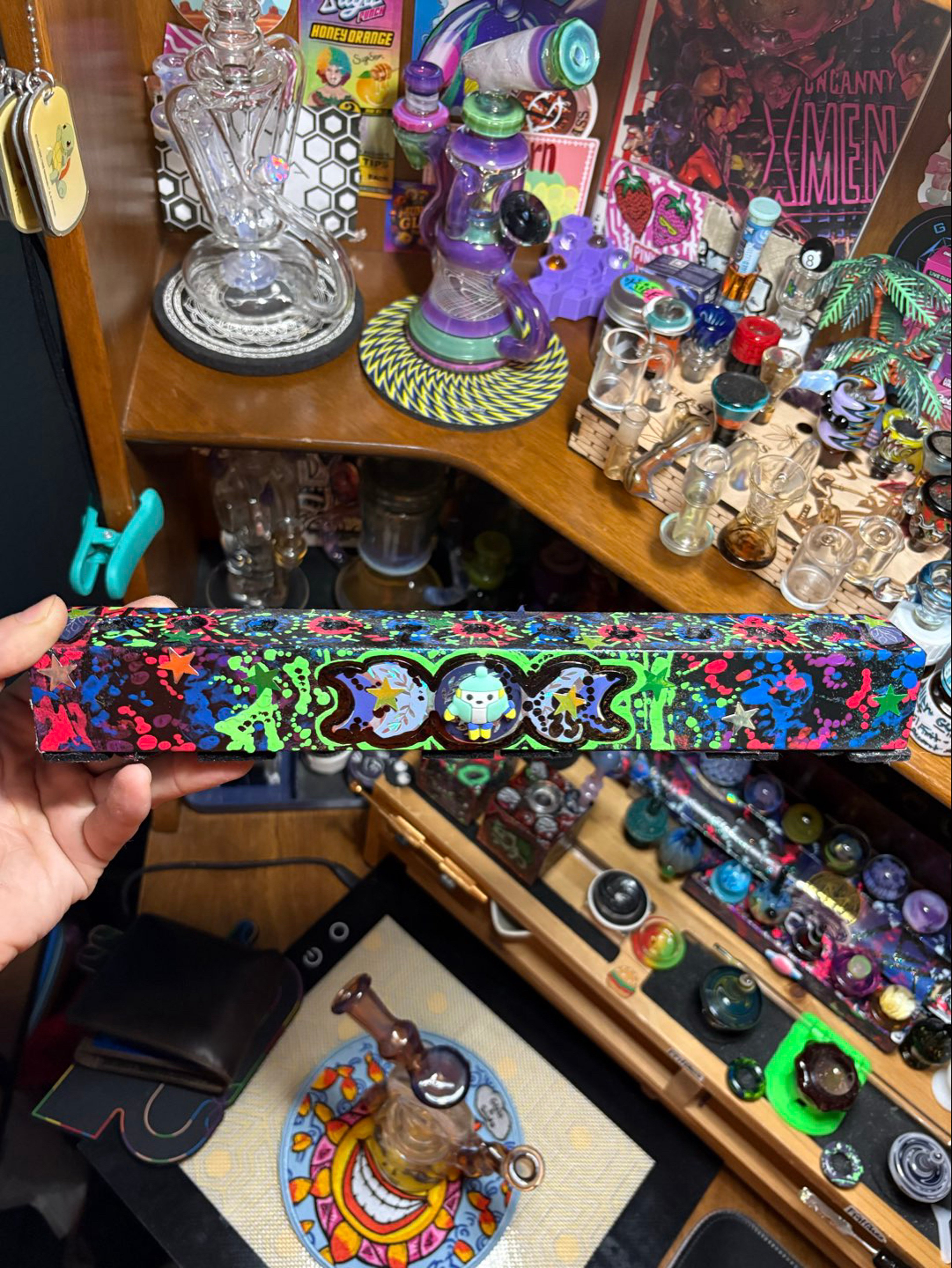 Preview pic of Hand Made 11 Slot Marble Dock / 10mm Slide Dock