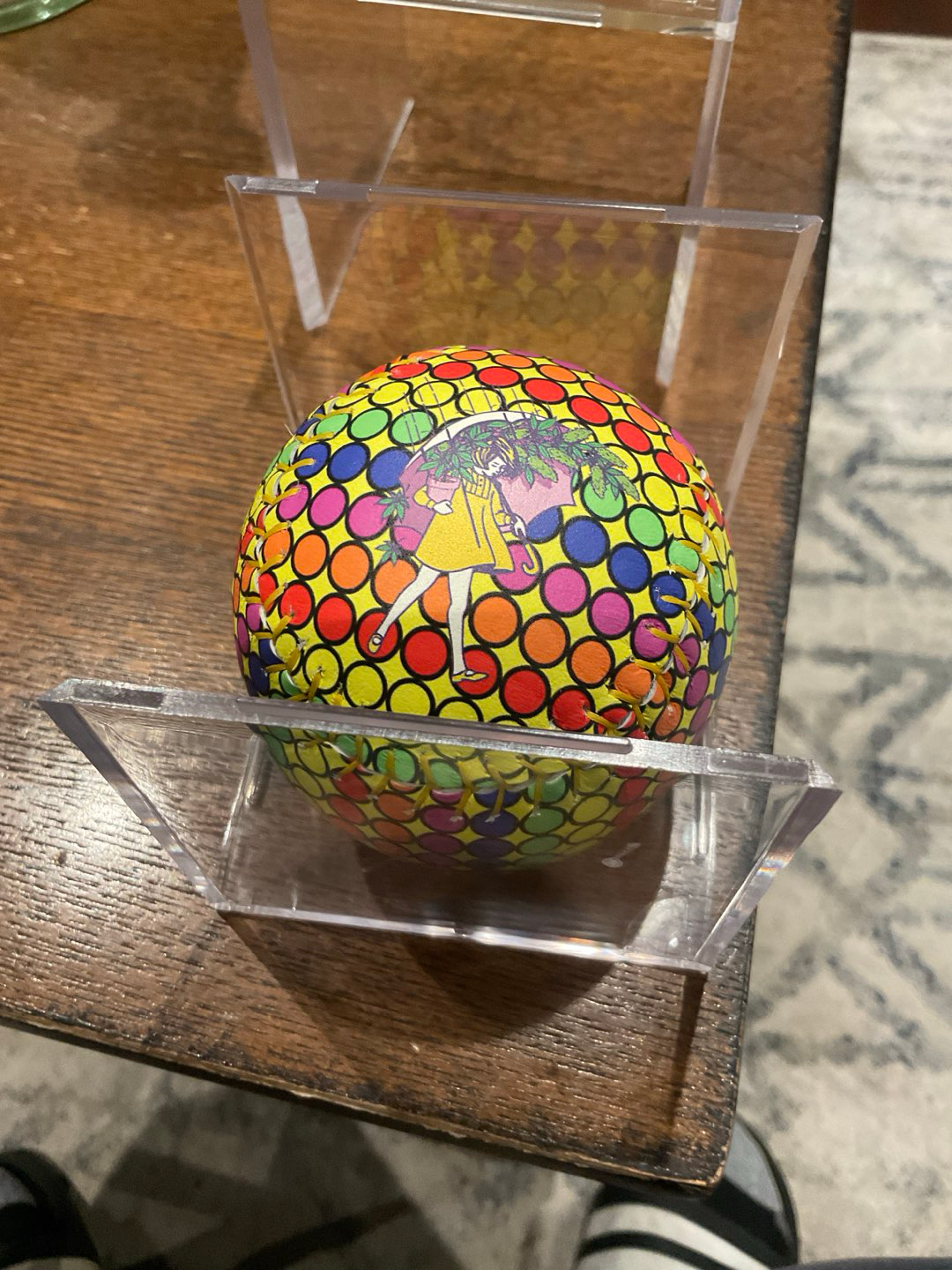 Preview pic of Slinger hand stitched baseball 1/10