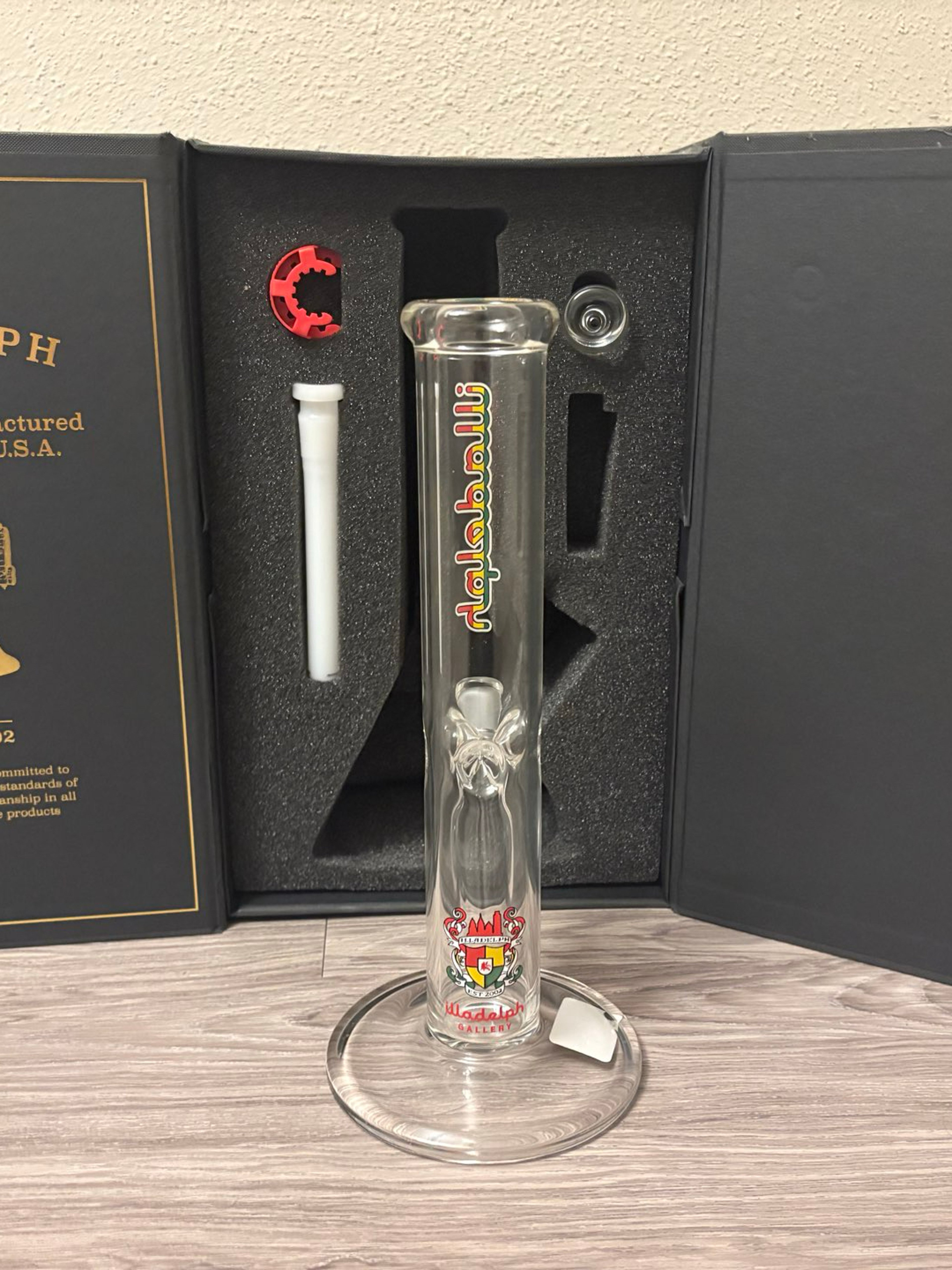 Preview pic of Illadelph - Mini Straight - Rasta & White 5mm