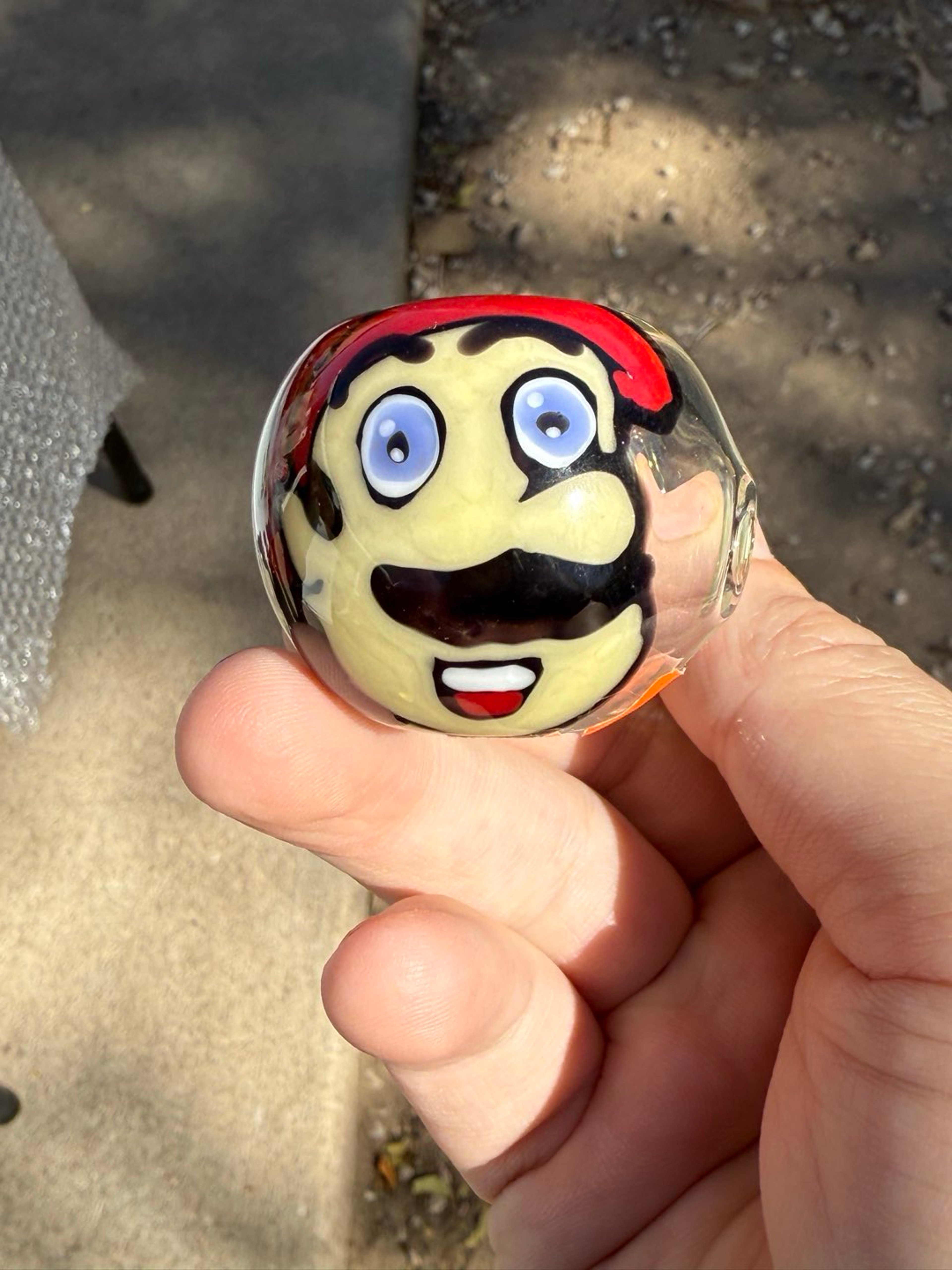 Preview pic of Trippy Mario Disc Flip Spoon