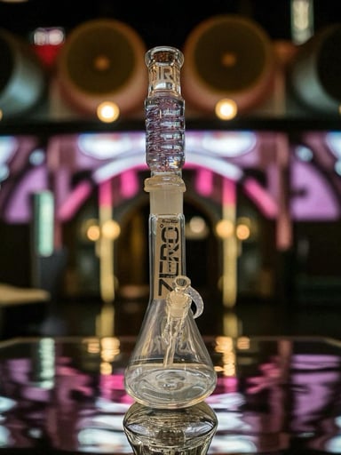 Preview pic of RARE - PURE Glass - ZERO 21” 7mm Glycerin Freeze Bong