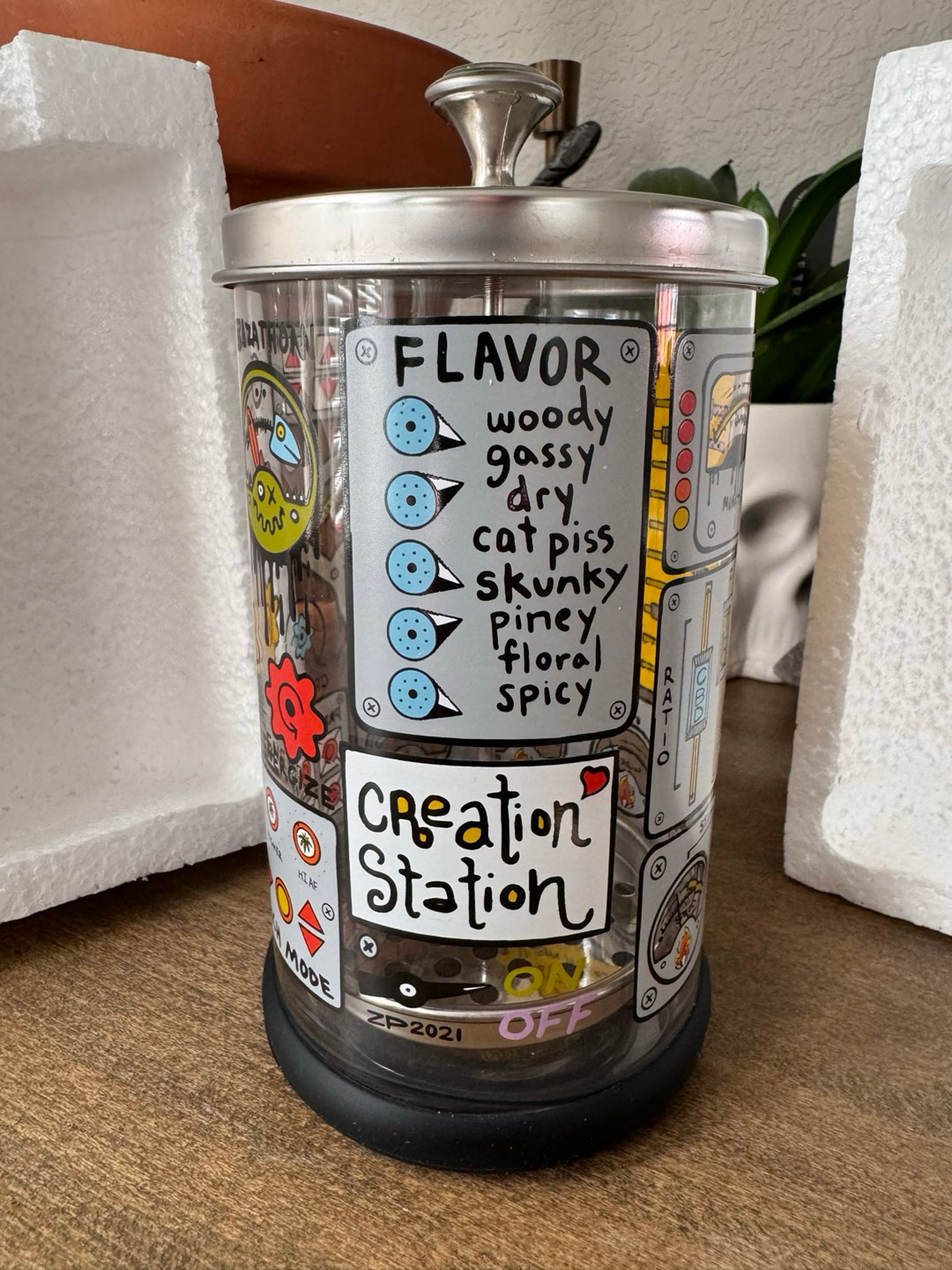 Preview pic of Zach P (Ouchkick) ISO Jar - Creation Station