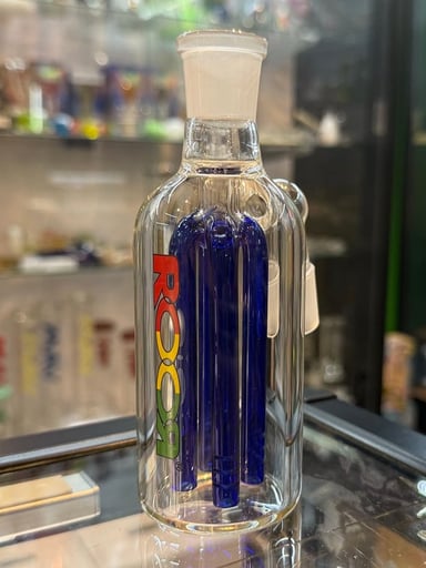 Preview pic of ROOR 18/18mm 4-Arm Tree 90degree Ash Catcher - Rasta Label