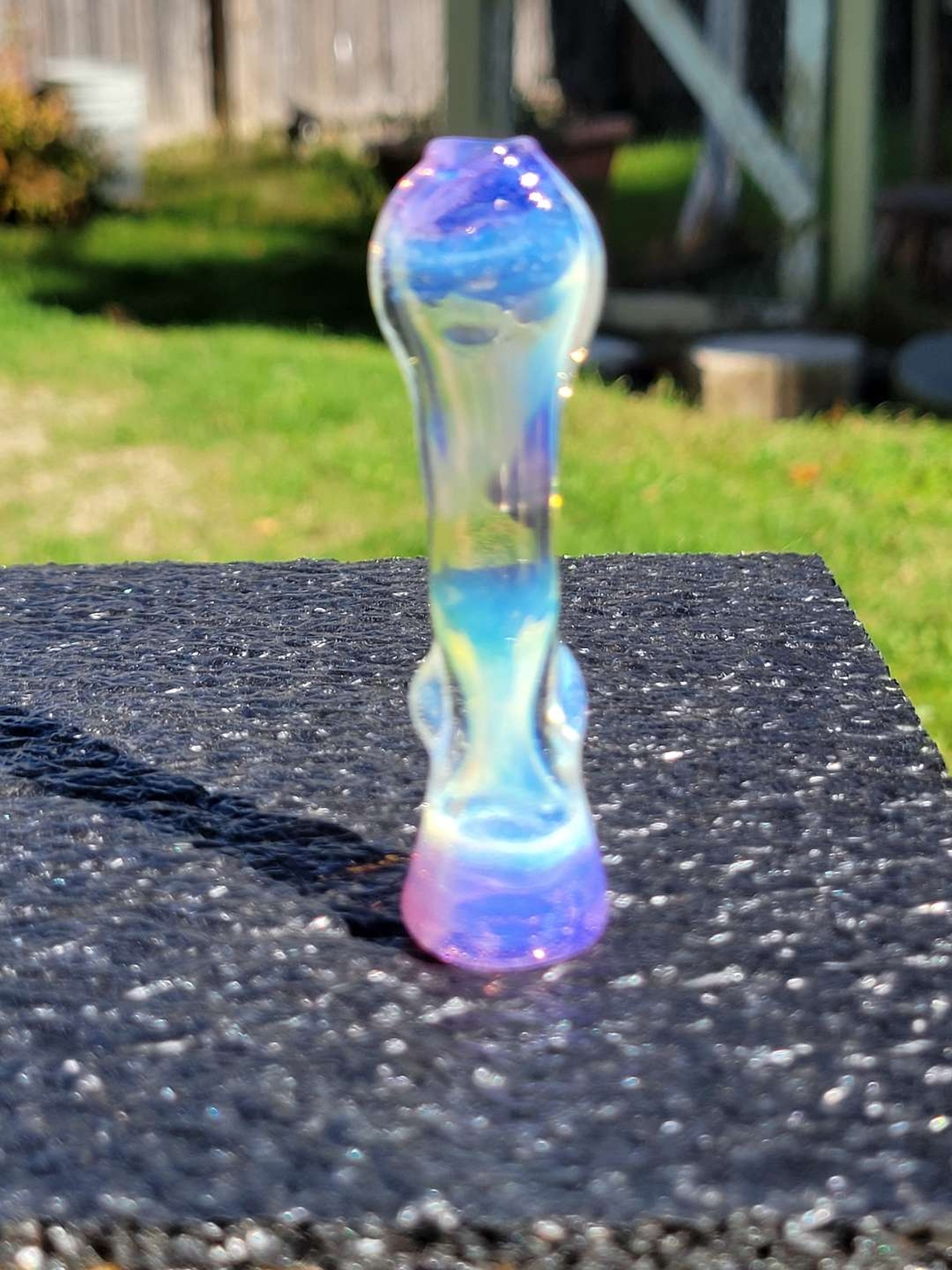 Preview pic of Fumed chillum pink slyme ghost