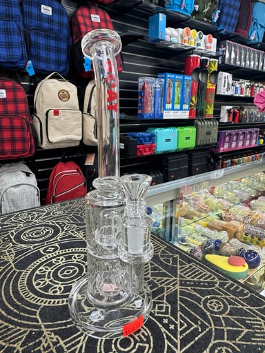 Preview pic of Lucky goat glass double perc 1