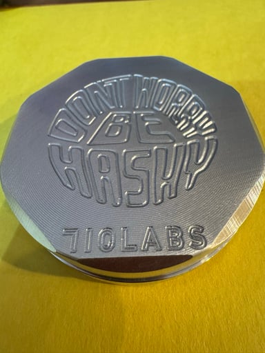 Preview pic of 710 LABS -Limited Edition Grinder -Don’t Worry Be Hashy - NEW & UNUSED!