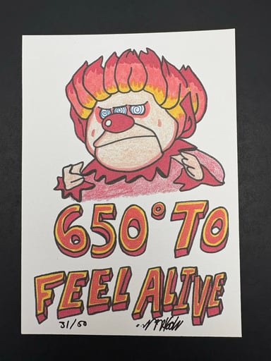 Preview pic of Wookerson 650 To Feel Alive Print