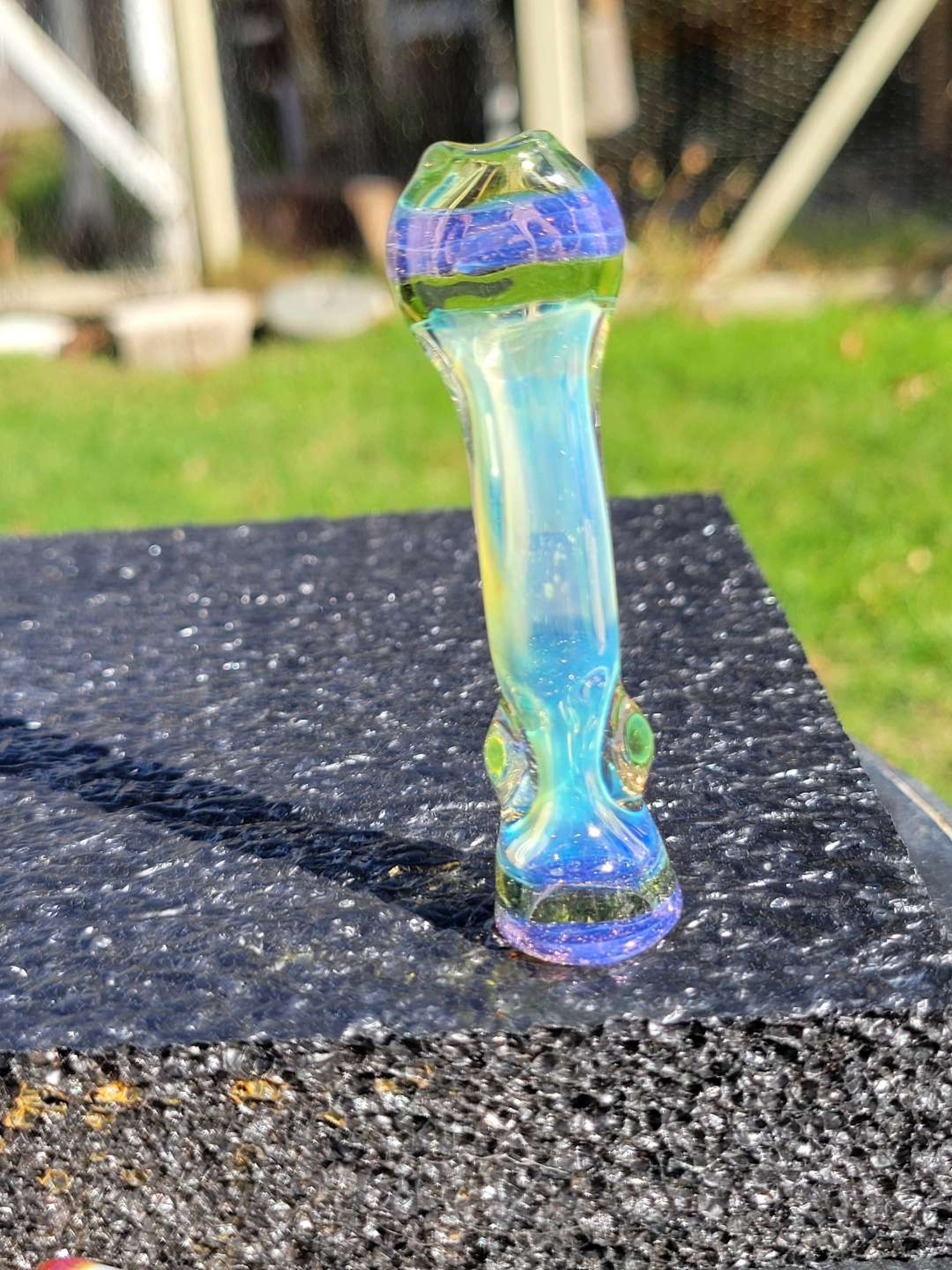 Preview pic of Fumed chillum sublime,  pink slyme