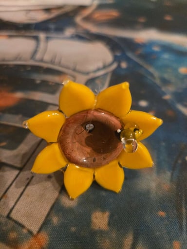 Preview pic of 14mm Sunflower with bee bowl NEW