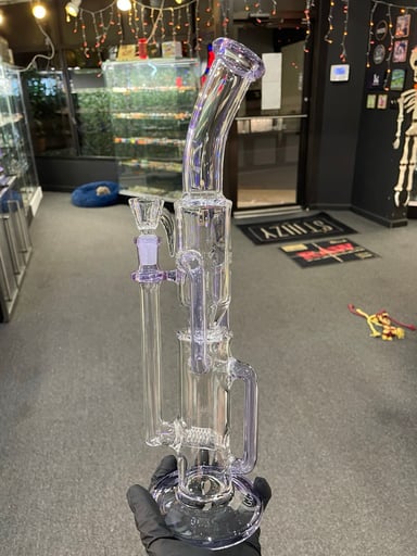 Preview pic of Greek Recycler Tube 2.0 CFL Purple