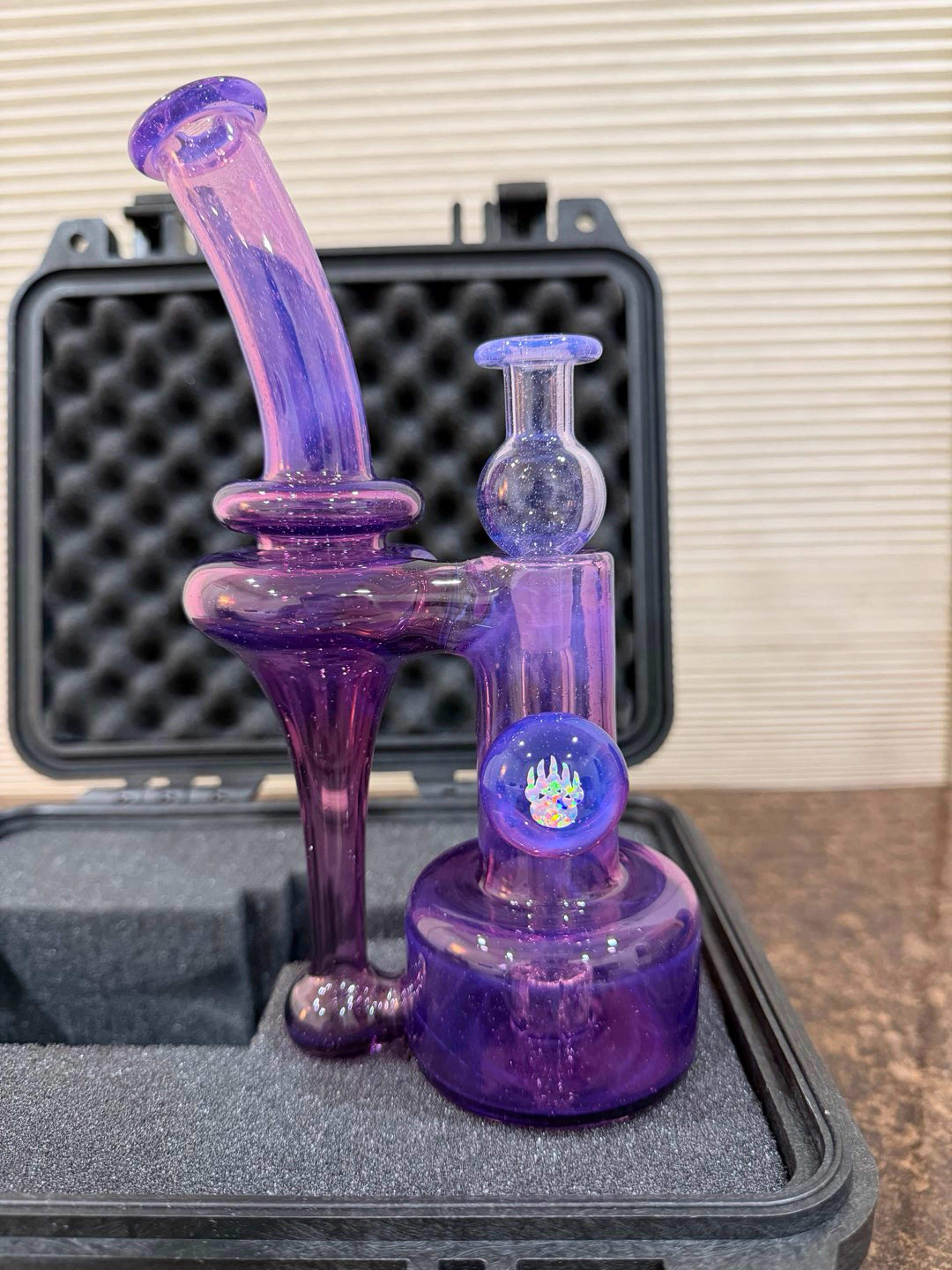 Preview pic of 10mm DD RBR (gold amethyst/pink slyme)