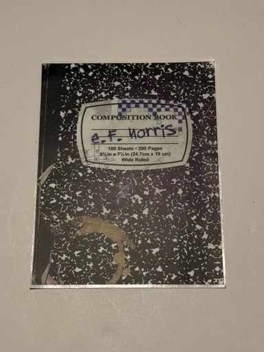 Preview pic of Ef Norris Composite Book Sticker