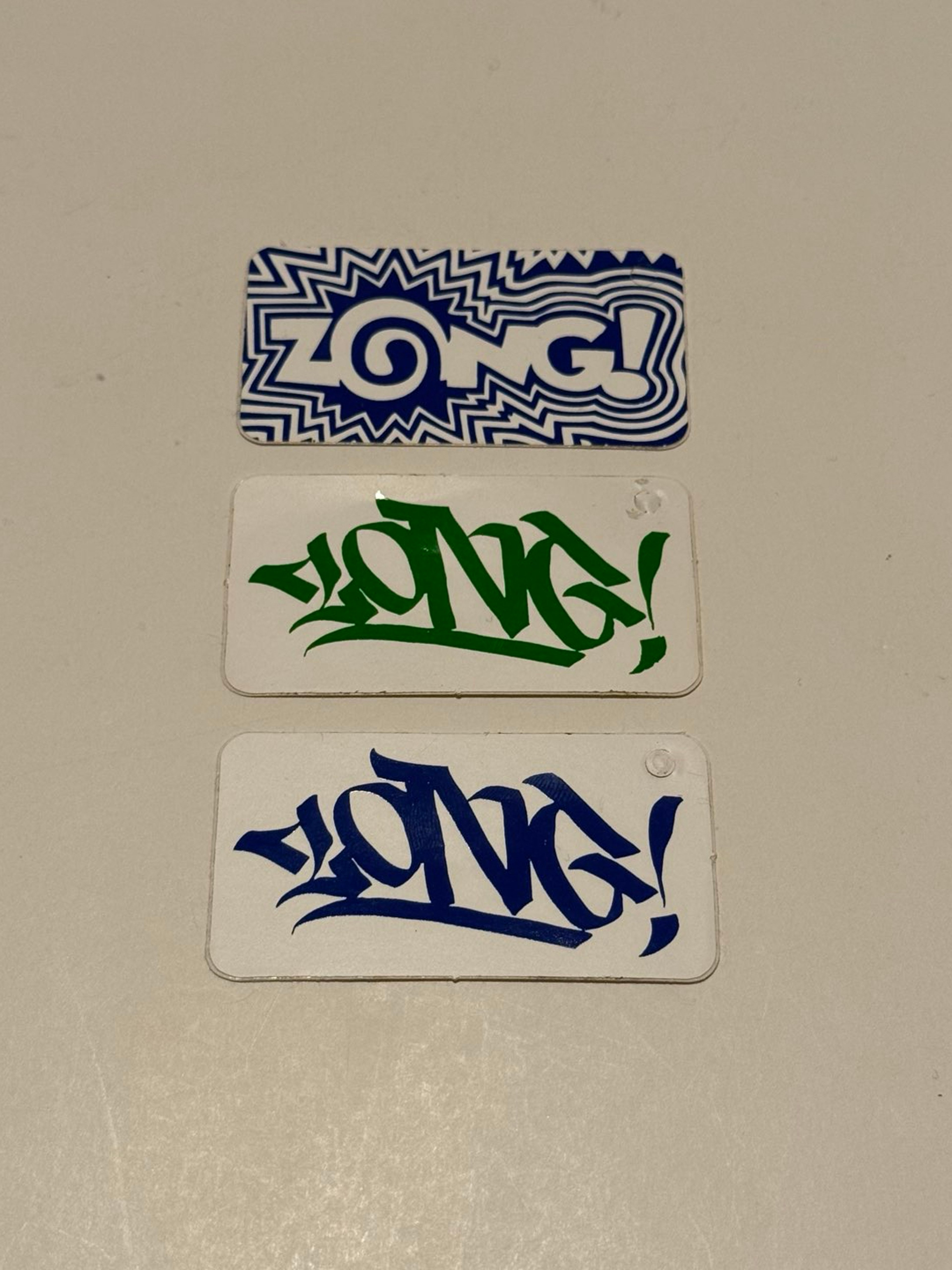Preview pic of Zong Glass Logo Sticker Pack