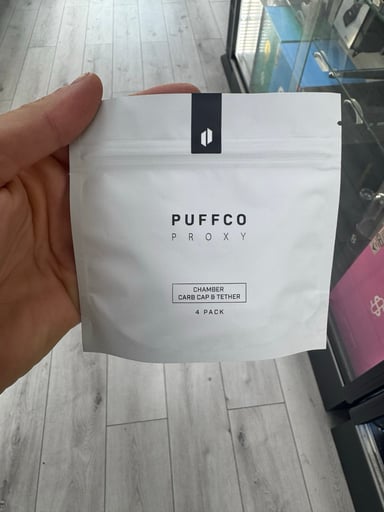 Preview pic of Puffco proxy chamber carb cap and tether