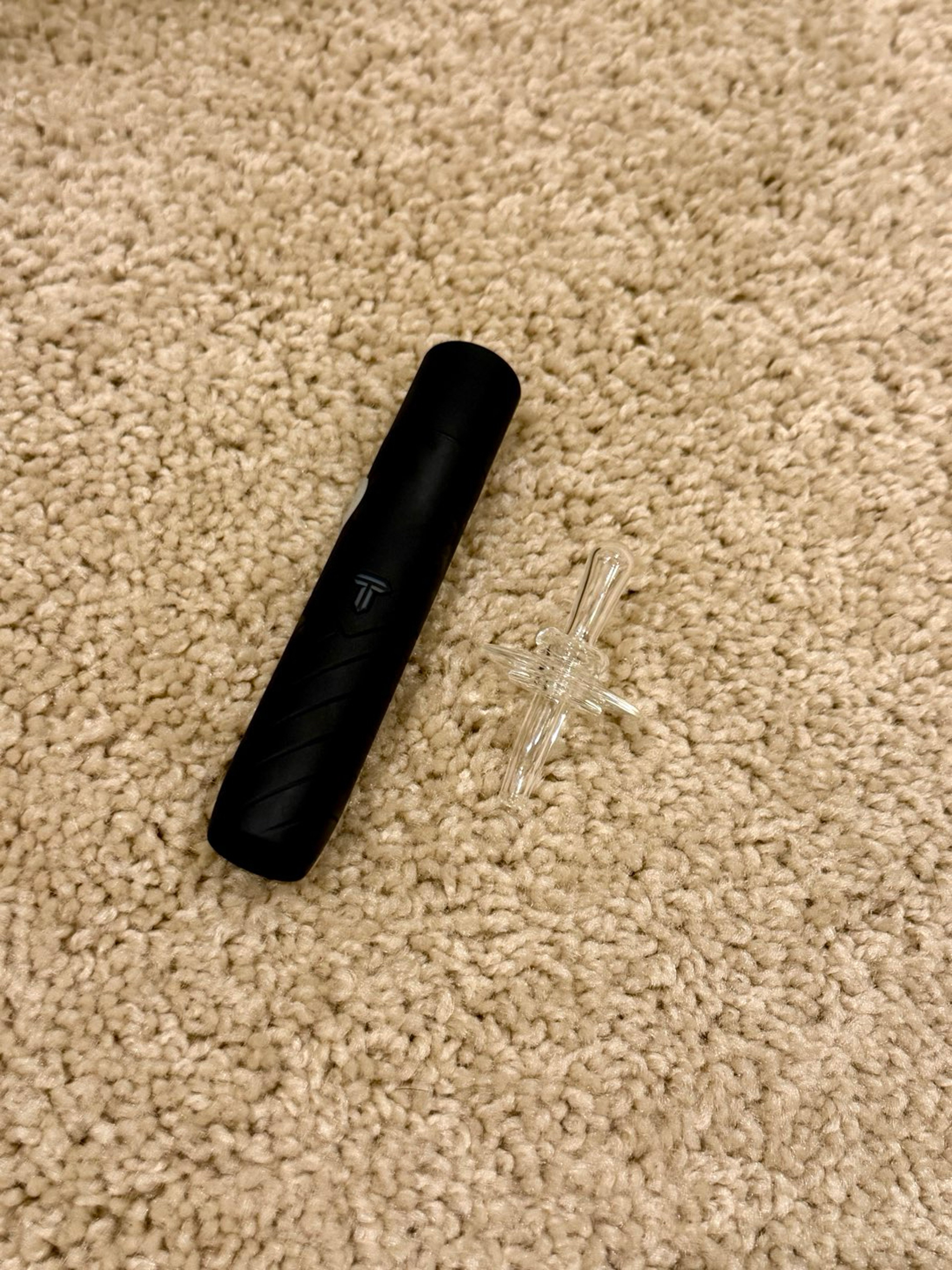 Preview pic of Zach brown Glass Directional Cap and Terpometer Torchless Flower lighter