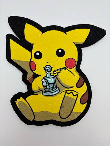 Preview pic of Dabbing Pikachu Moodmat