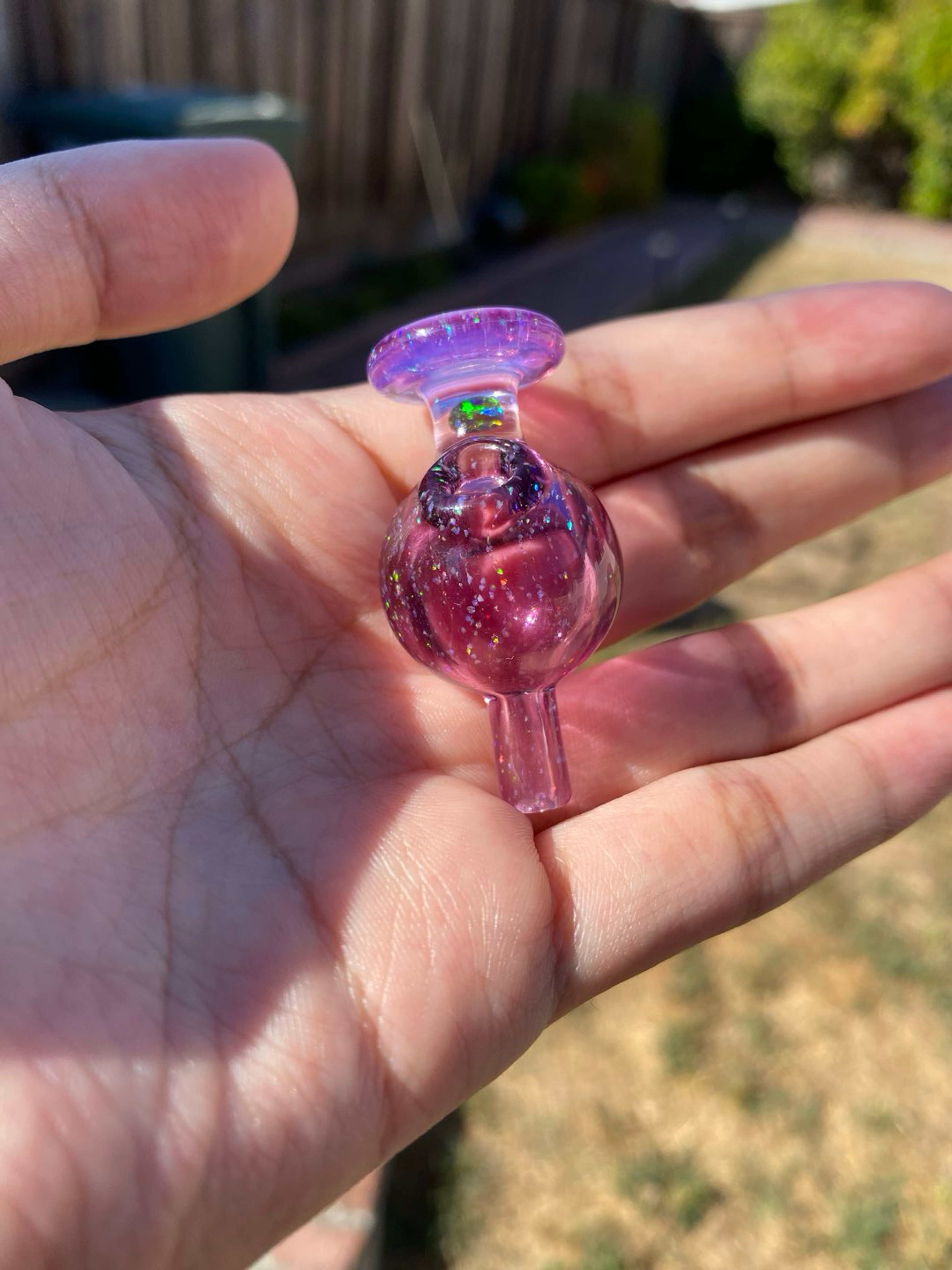 Preview pic of Grateful dom/ glassdrawls crushed opal bubble cap