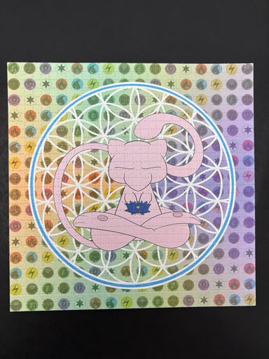 Preview pic of Mew Pokemon Blotter Art