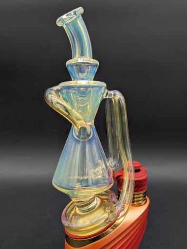 Preview pic of GREEK GLASS PUFFCO PEAK RECYCLER ATTACHMENT