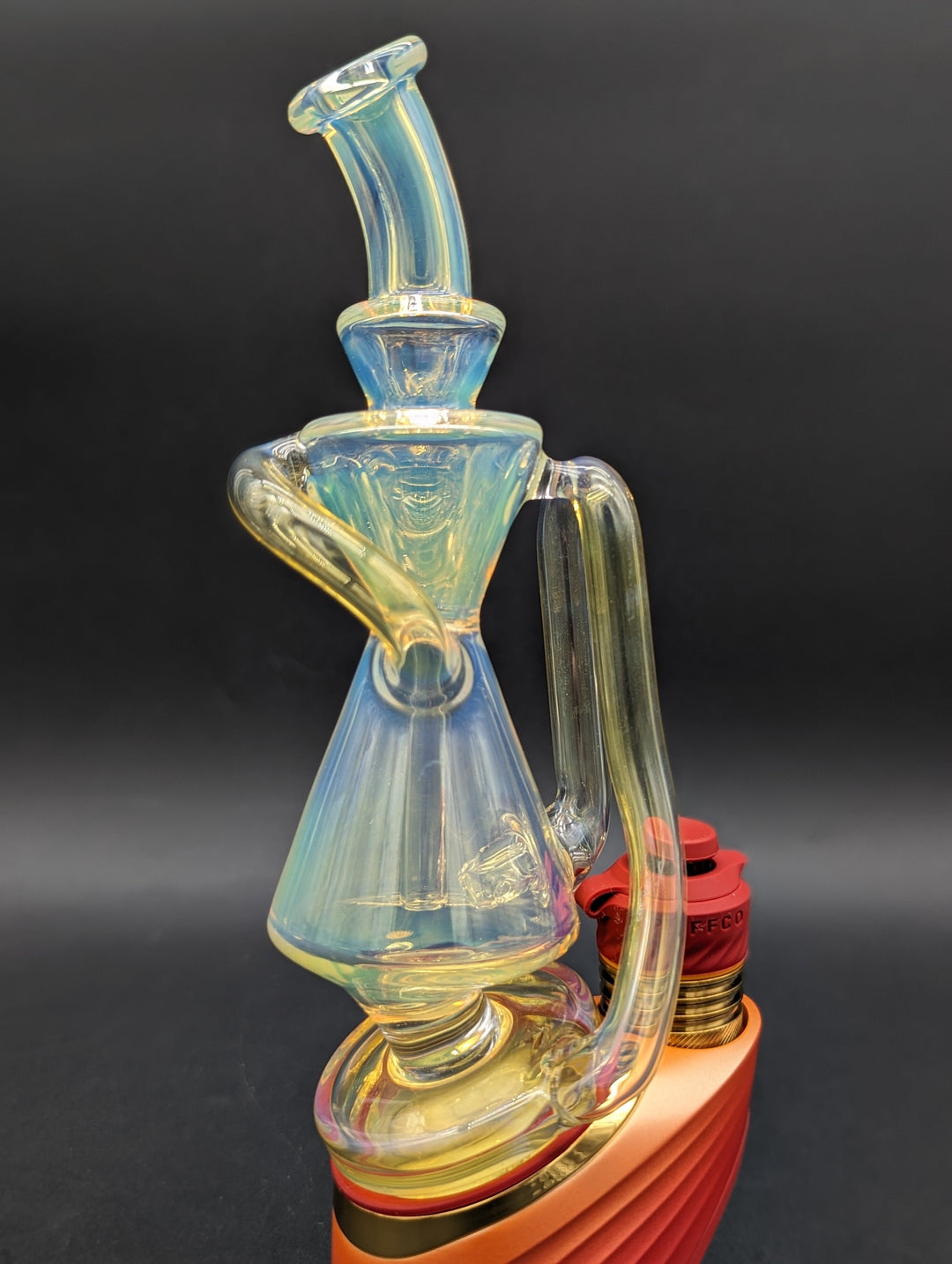 GREEK GLASS PUFFCO PEAK RECYCLER ATTACHMENT image 0