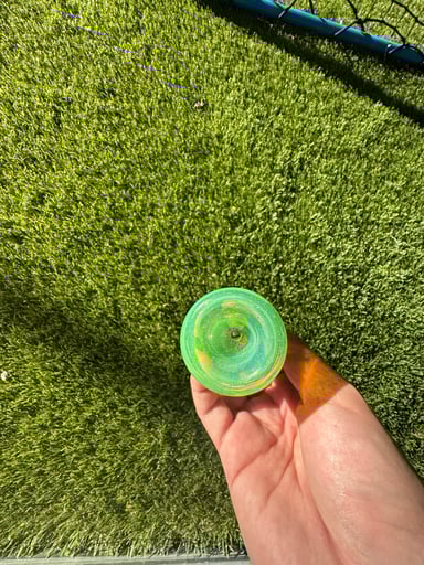 Preview pic of Custom slime green chillum