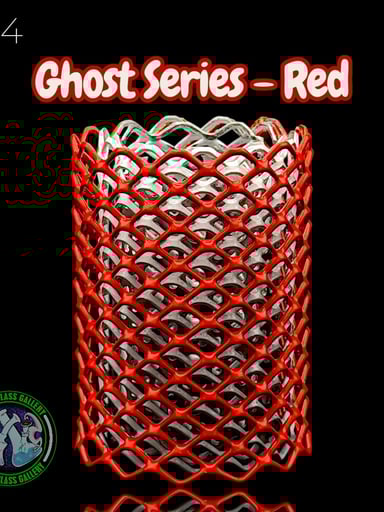Preview pic of Mamba Guardzz - Heat Cage #44 Blazer Torch Guard (Ghost Series - Red)
