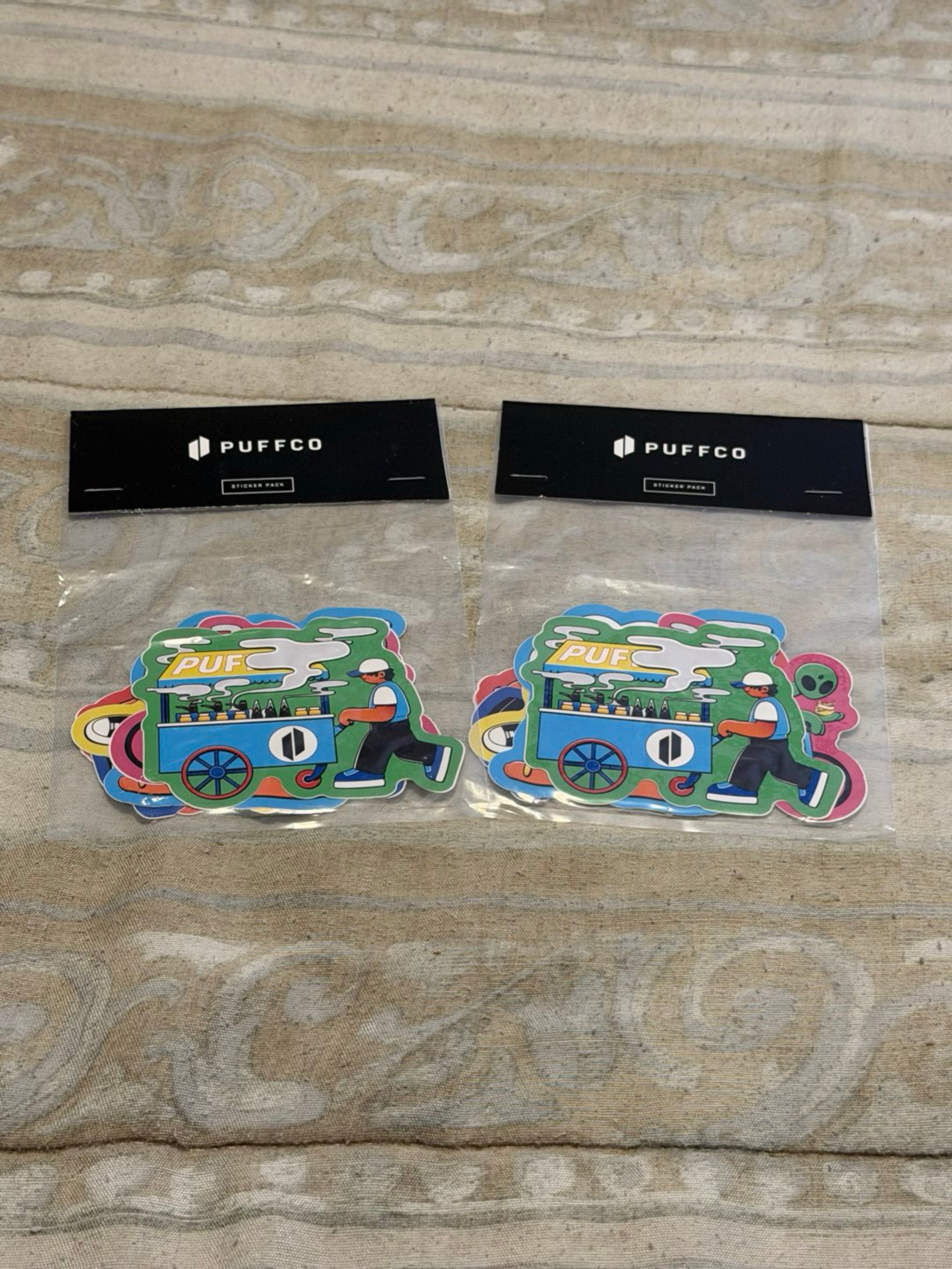 Preview pic of Puffco Retail Sticker Packs