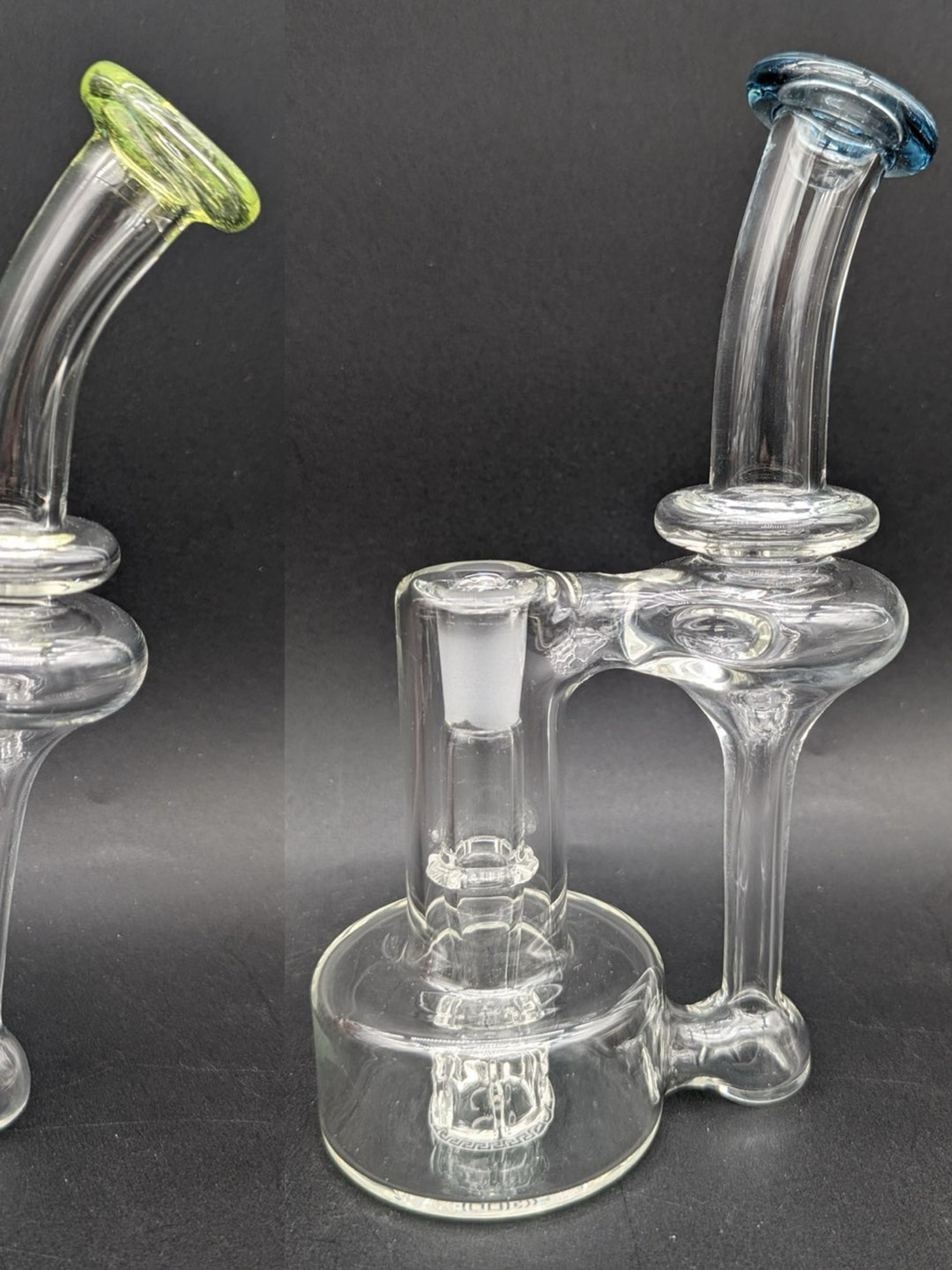 Preview pic of GREEK GLASS 10MM RBR BONG