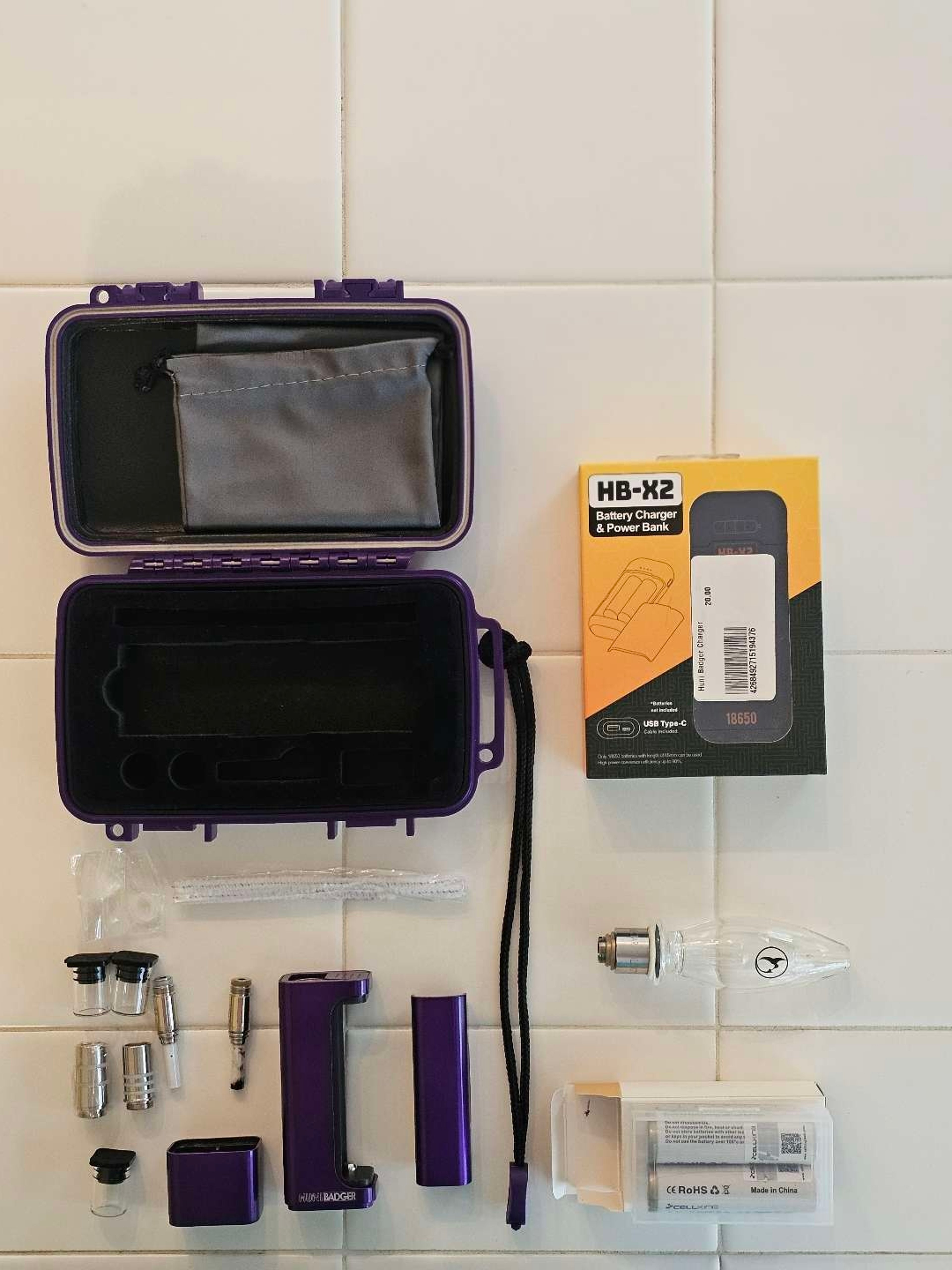Preview pic of Huni Badger Nectar Collector E-Rig