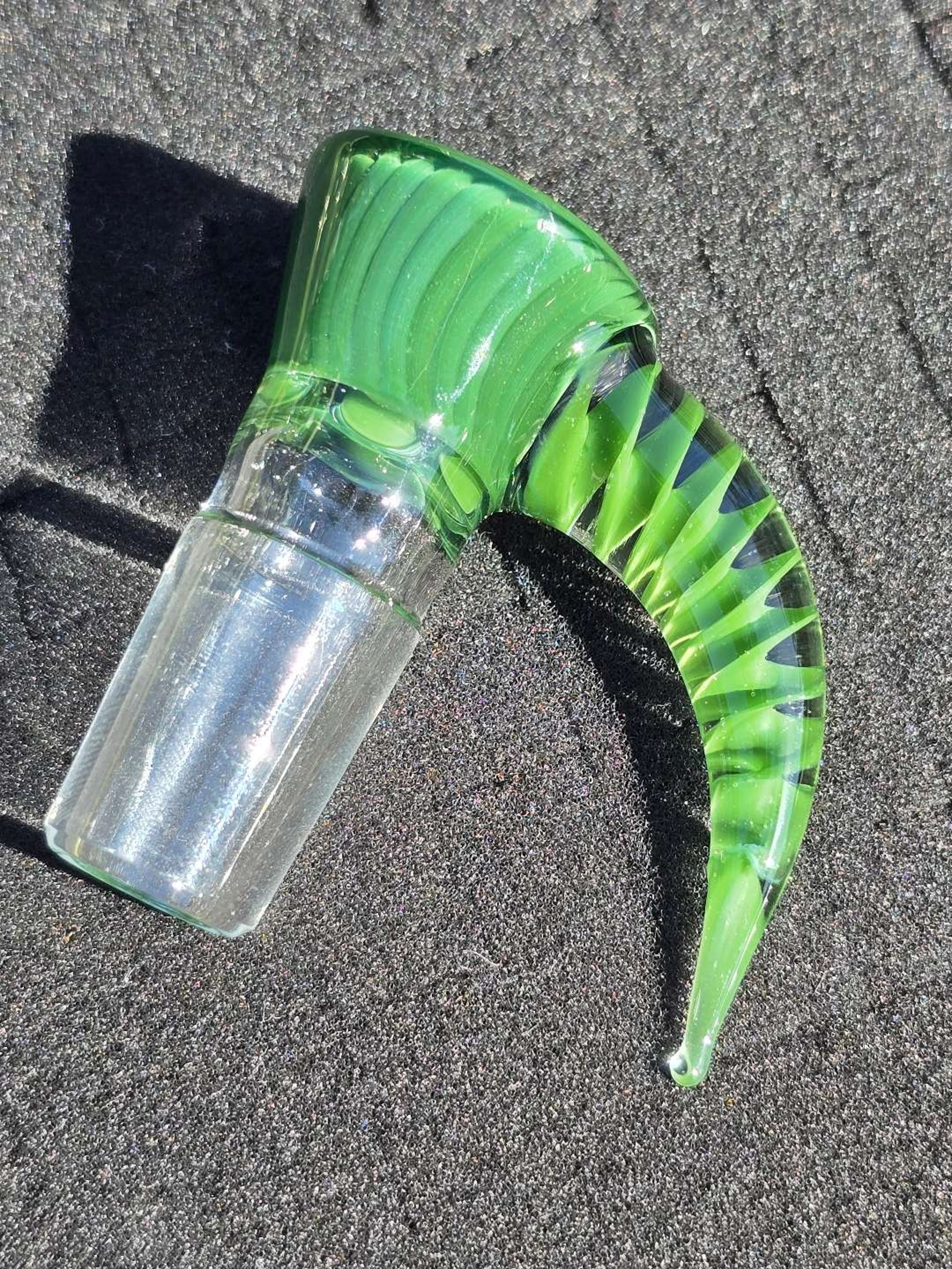 Preview pic of 2K Glass Art Green 18mm Slide