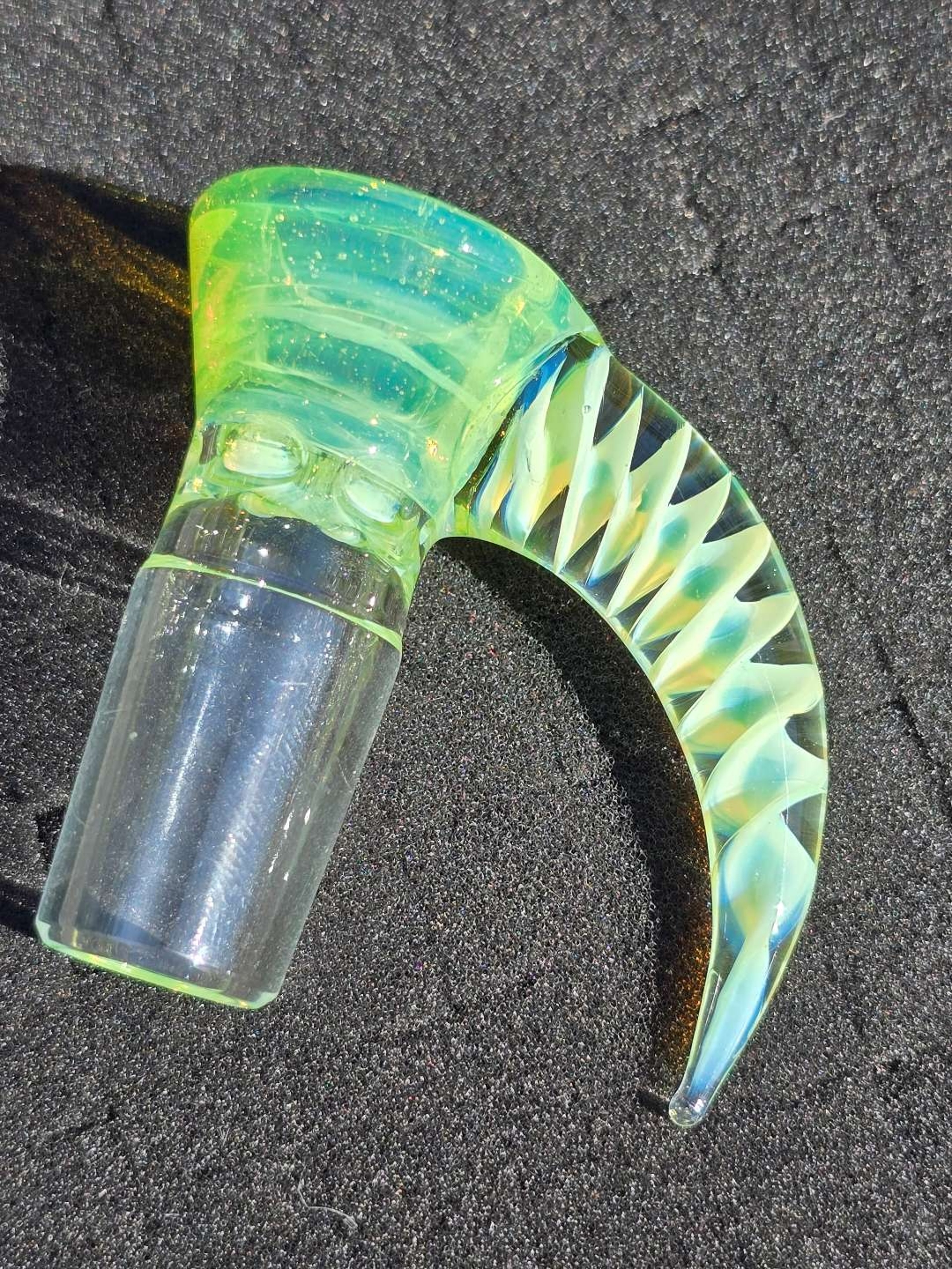 Preview pic of 2K Glass Art Slyme 18mm Unground Slide