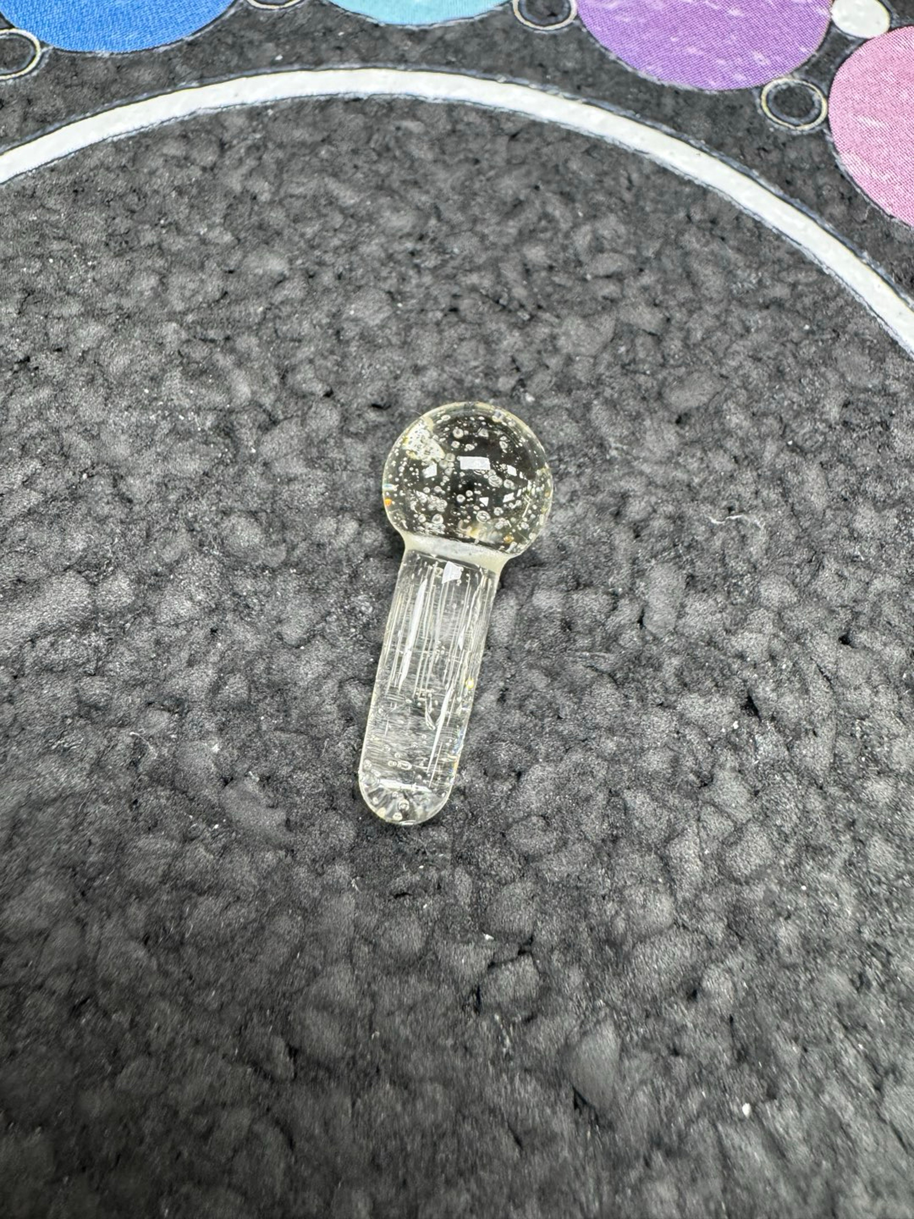 Preview pic of Bear quartz hanging pillar clear
