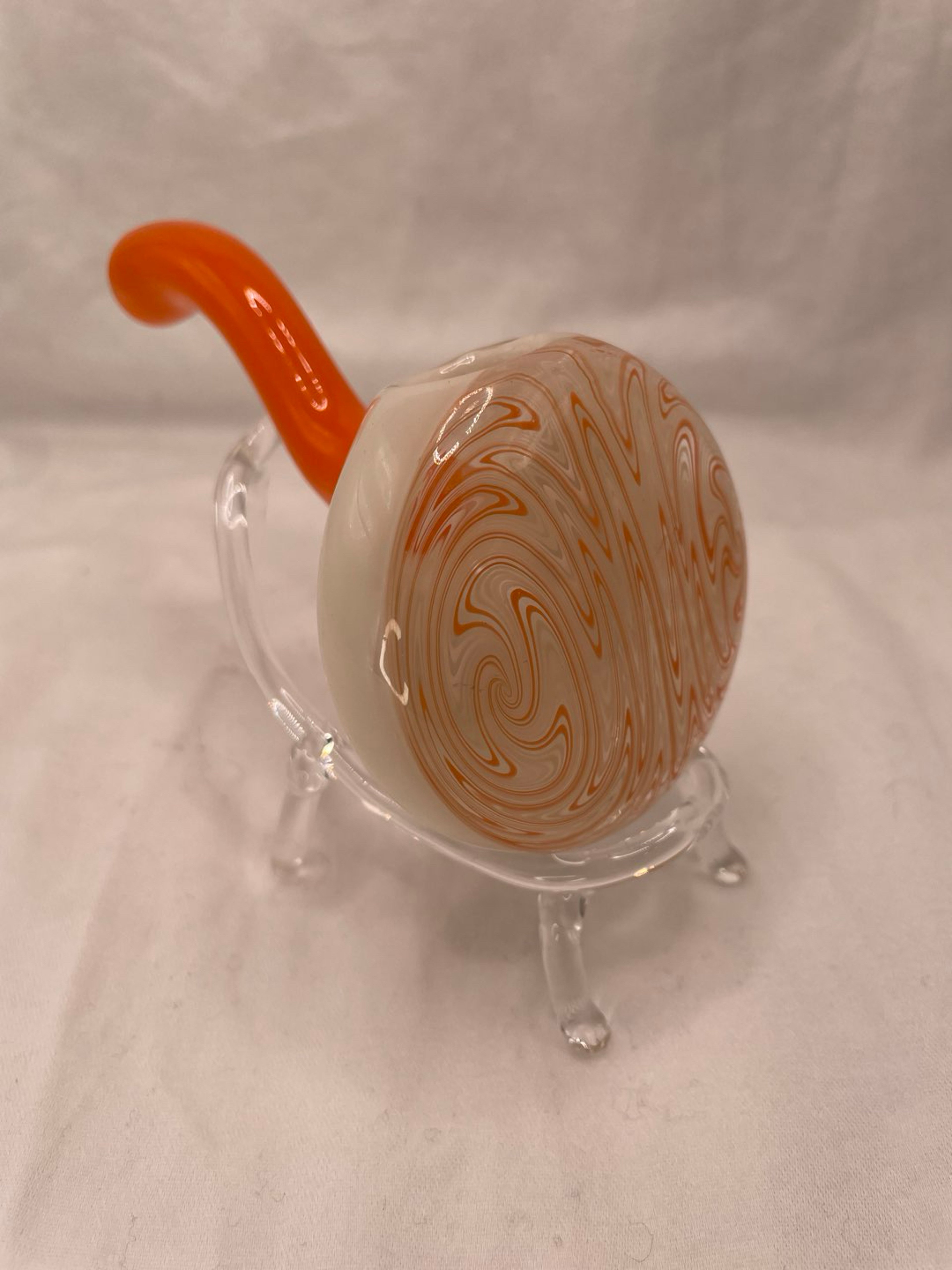 @PatrickBGlass Creamsicle Wigwag Pipe image 0