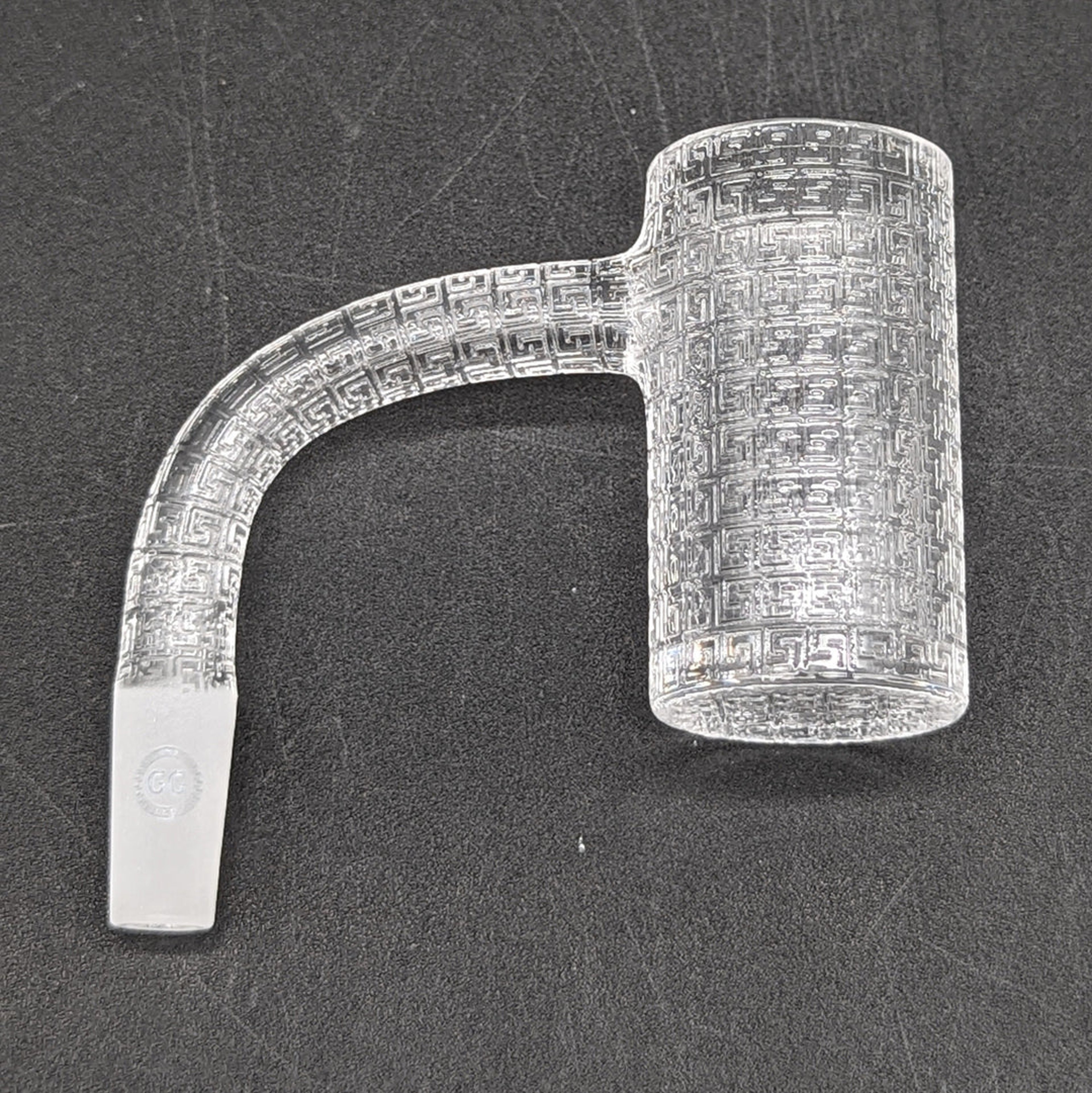 GREEK GLASS HQ DEEP ETCHED BANGER 10MM image 0
