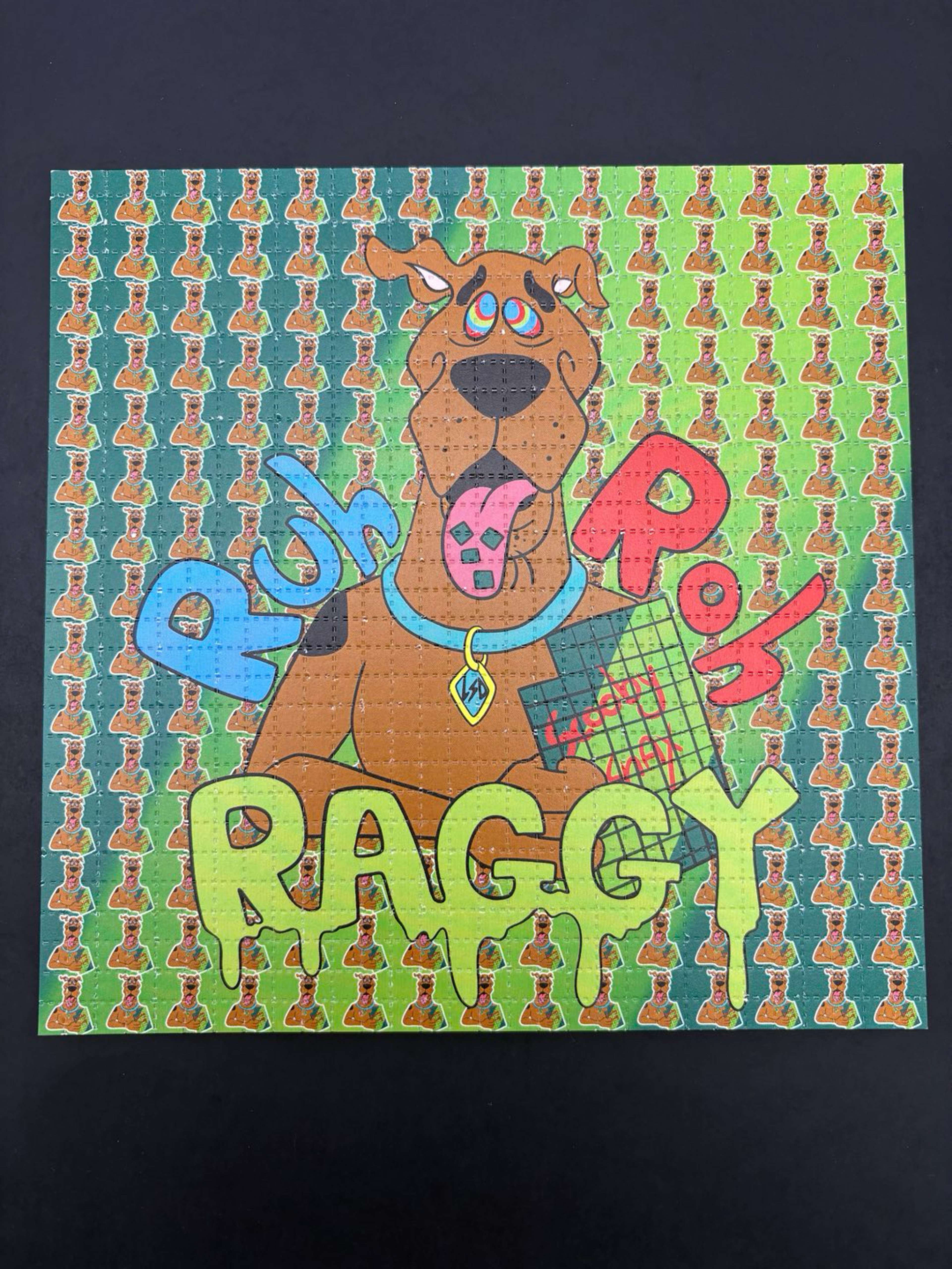 Preview pic of Scooby Doo Blotter Art