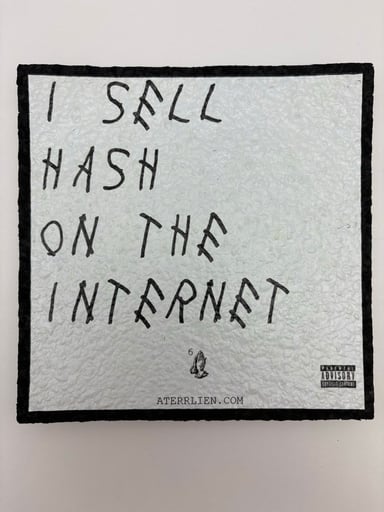 Preview pic of I Sell Hash On The Internet Moodmat