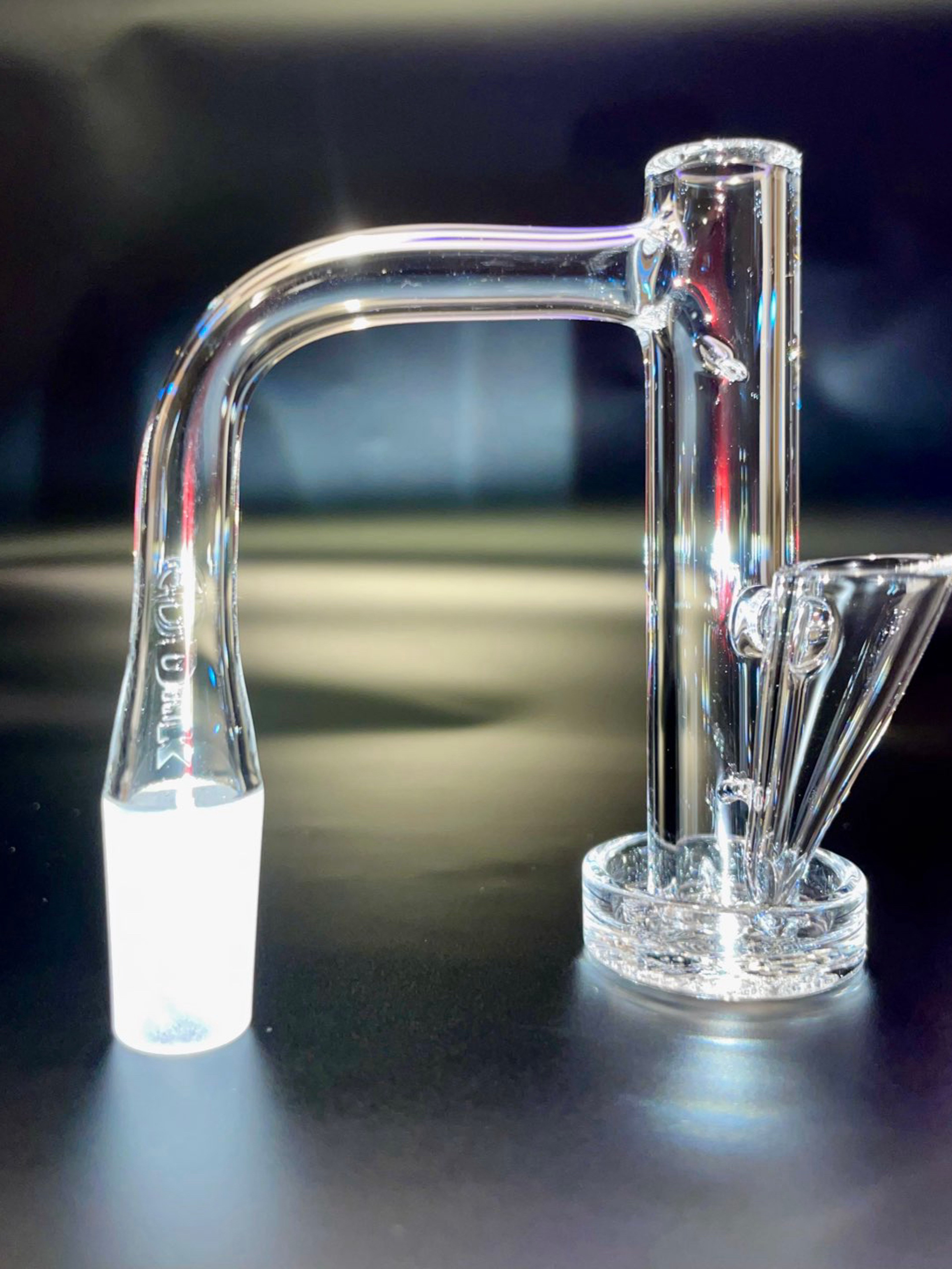 Preview pic of 14mm 90 degree terp slurper tower w slide-0149