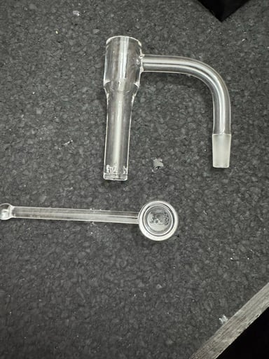 Preview pic of OM Quartz Trident Terp Feeder! 10/90! Brand New! Trusted Seller!