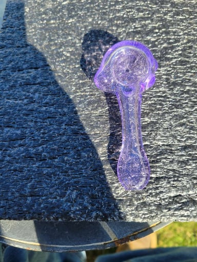Preview pic of Purple lollipop spoon