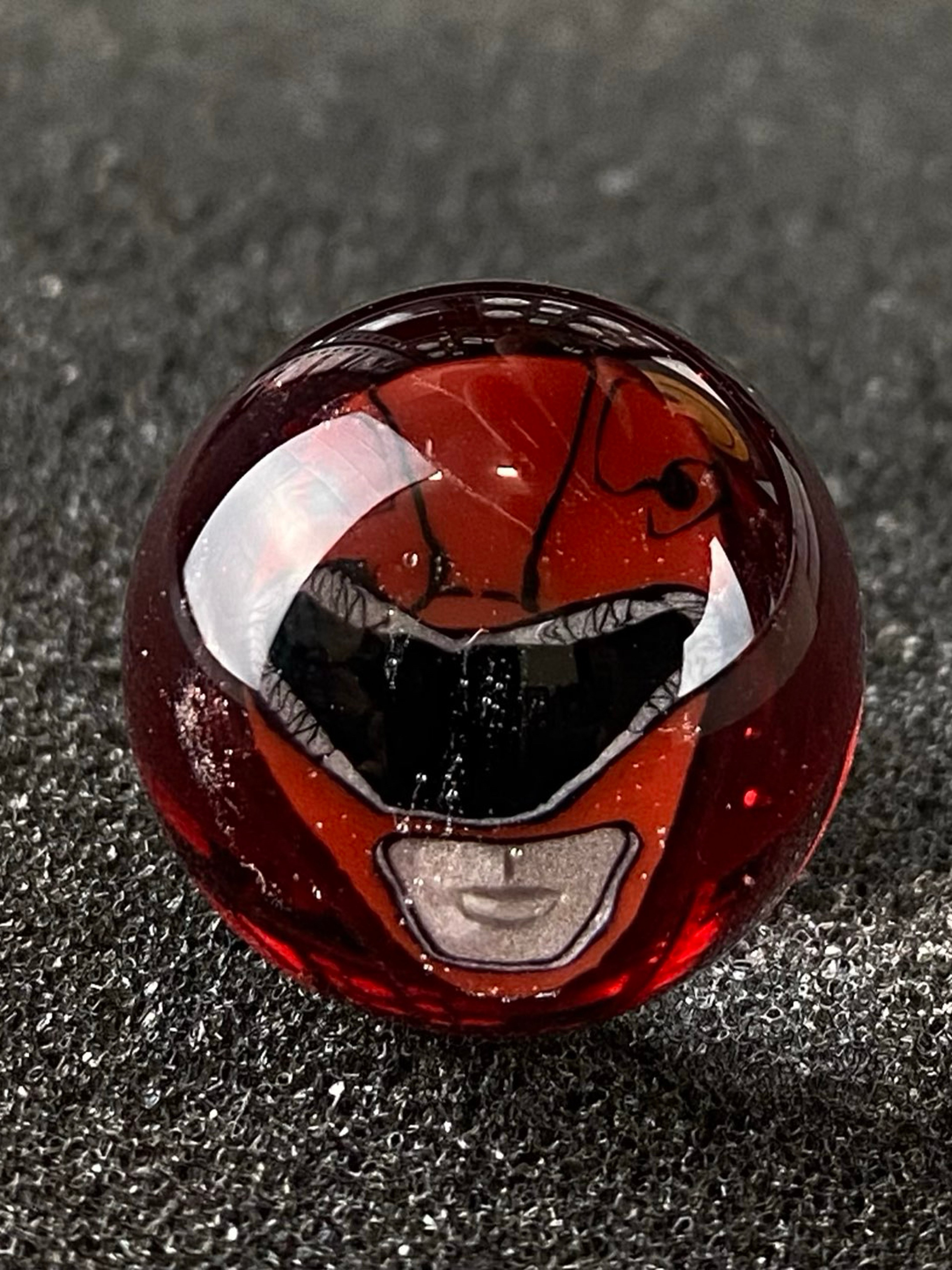 Preview pic of Power Rangers Red Ranger Marble Top by Keys Glass