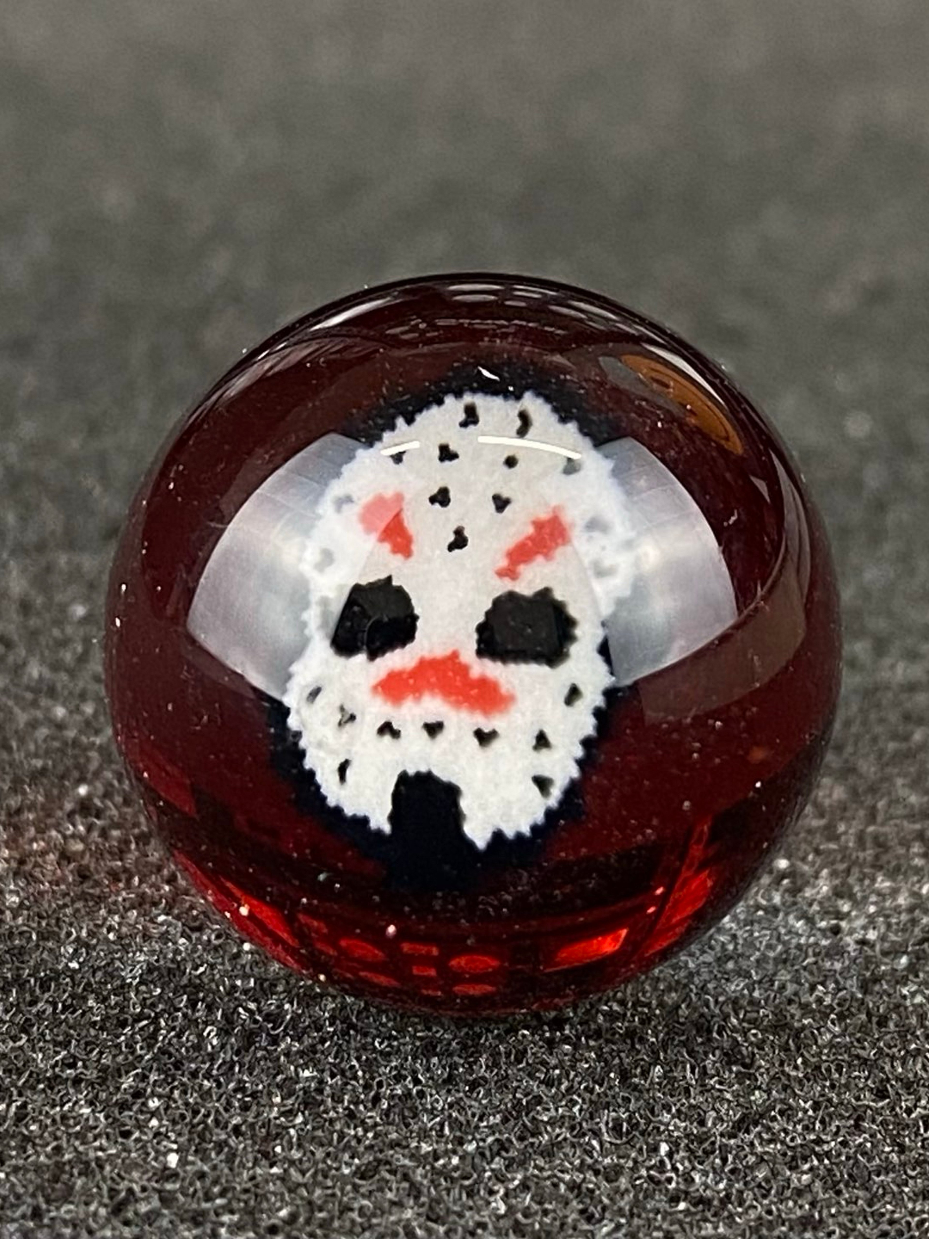 Preview pic of Jason Voorhees Marble Top by Keys Glass