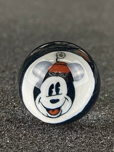 Preview pic of Minnie Mouse Marble Top by Keys Glass